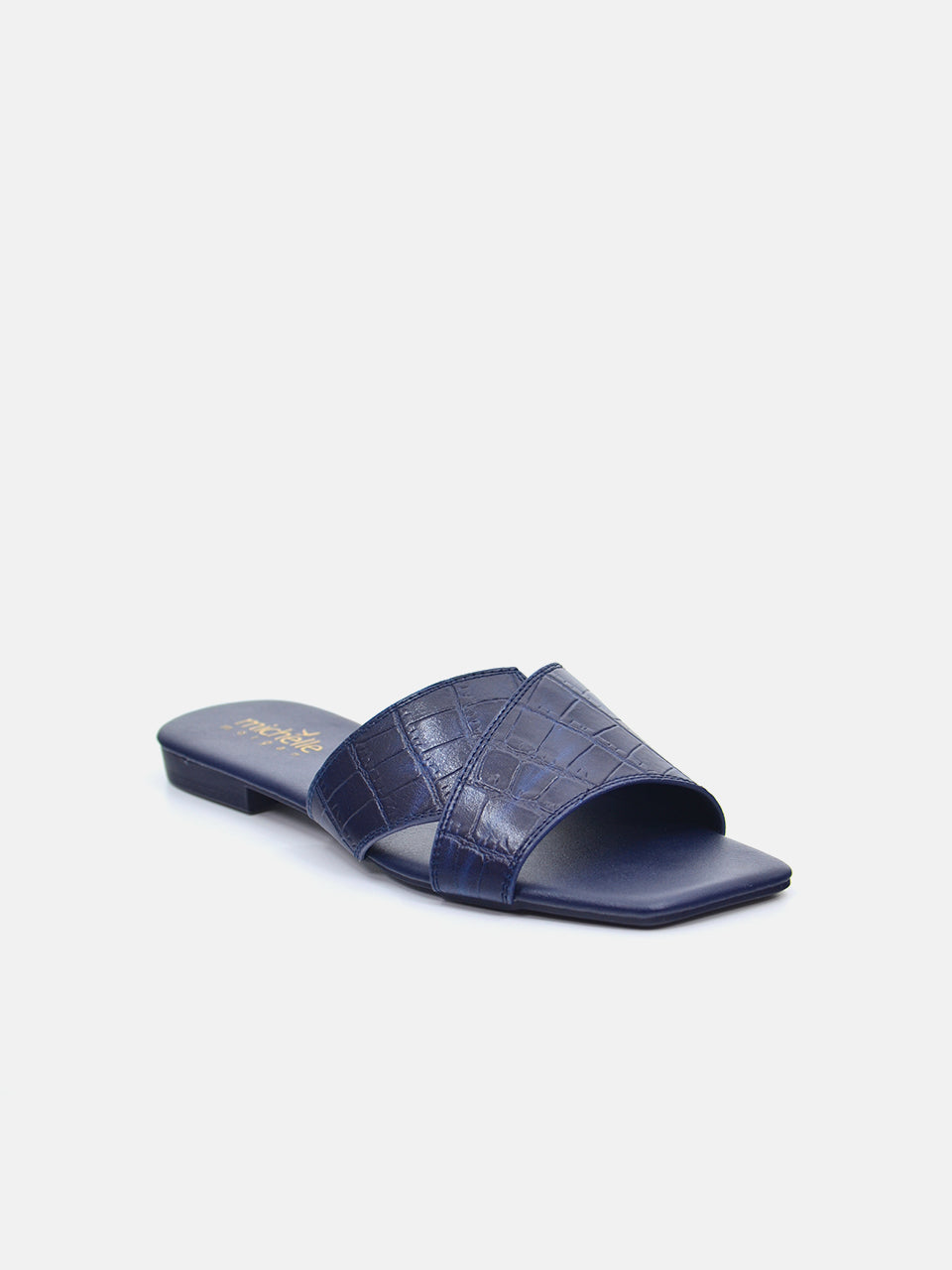 Michelle Morgan 114RJ80C Women's Flat Sandals #color_Blue