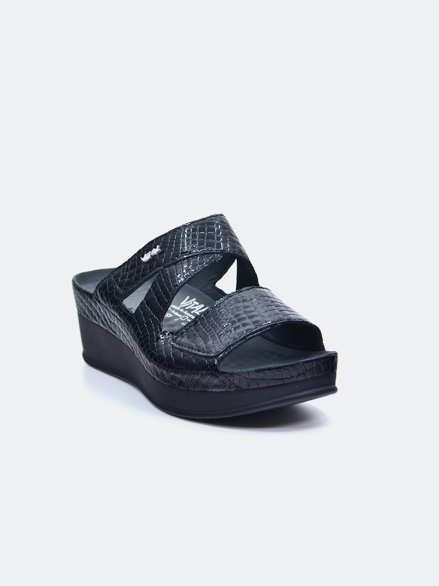 Vital Women's Platform Sandals #color_Black