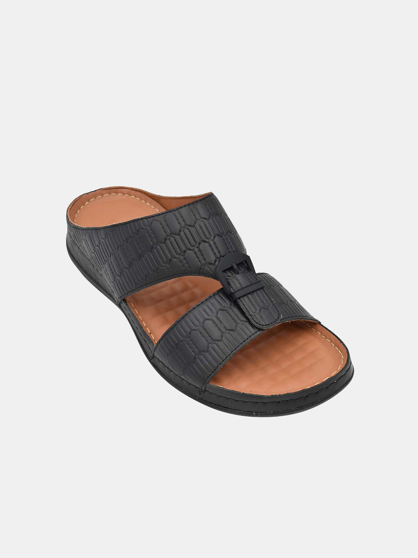Al Maidan Men's Arabic Sandals #color_Black