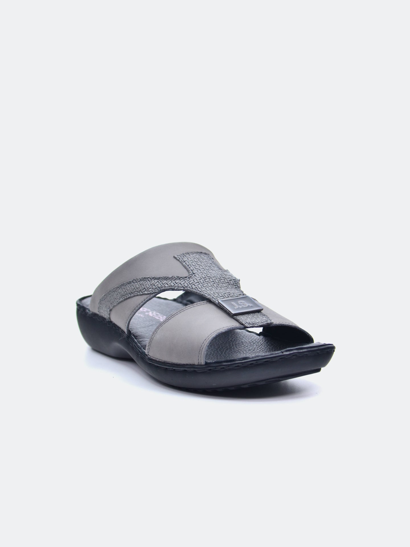 Josef Seibel Men's Slider Sandals #color_Gray