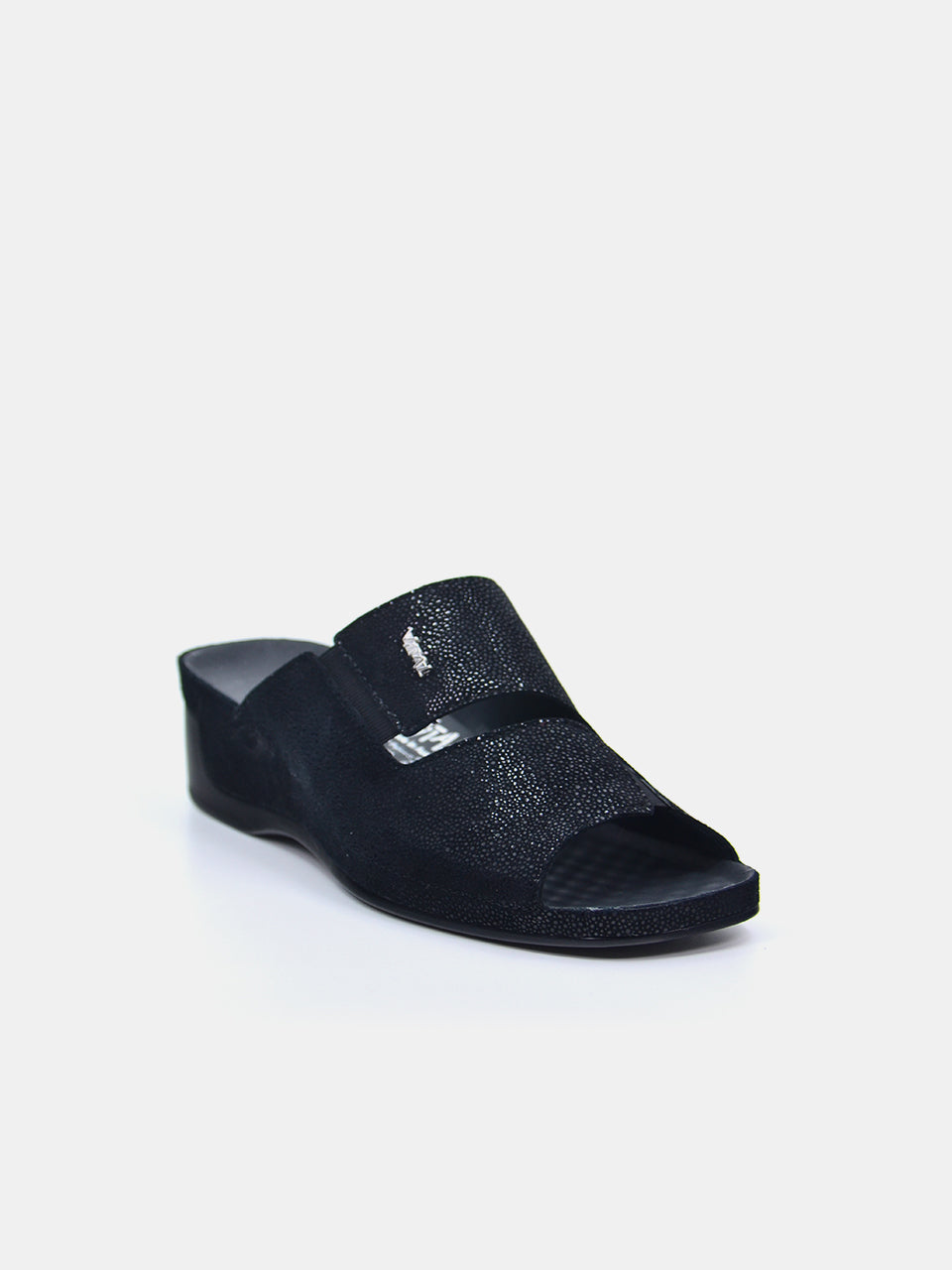 Vital 0820AS Women's Slider Sandals #color_Black