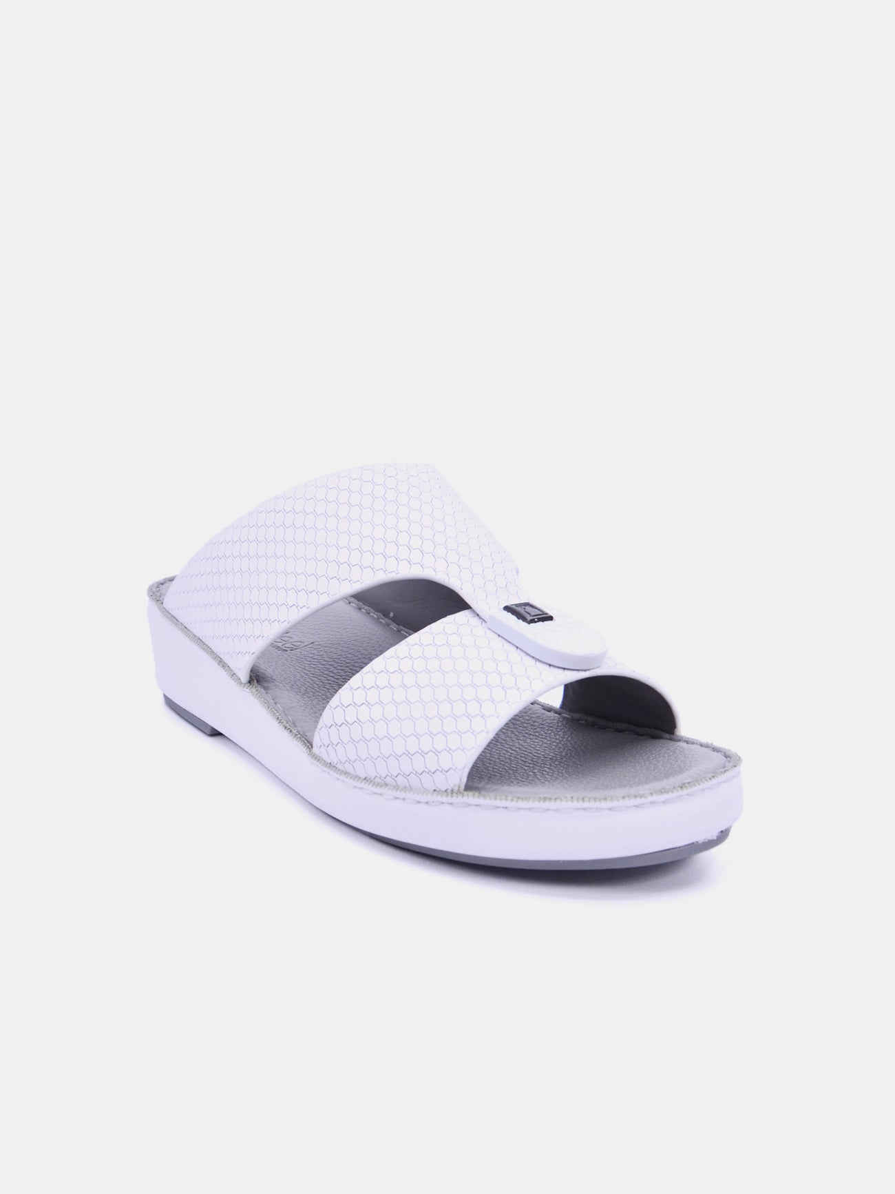 Barjeel Uno Men's Sandals #color_White
