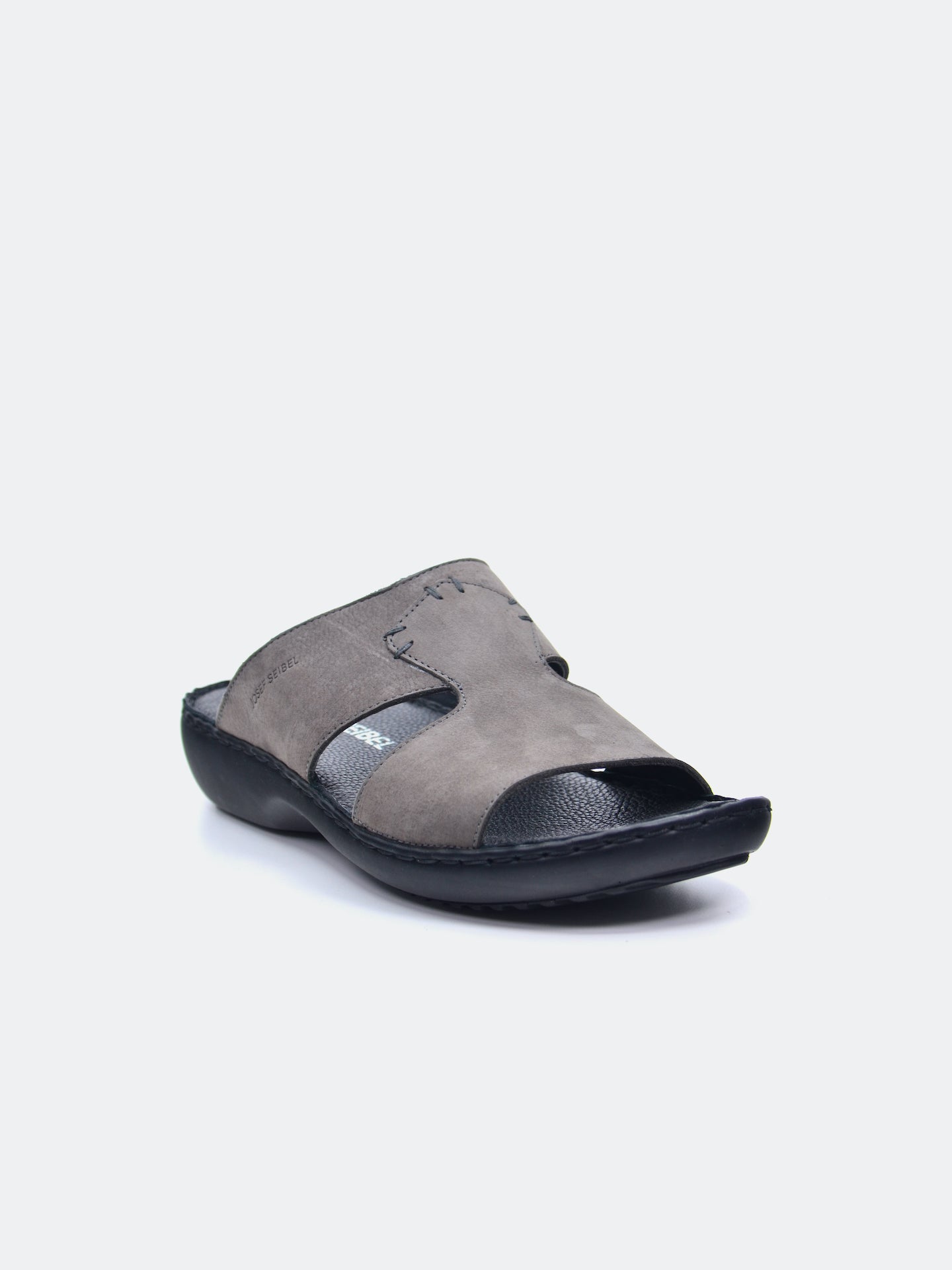 Josef Seibel Men's Slider Sandals #color_Gray