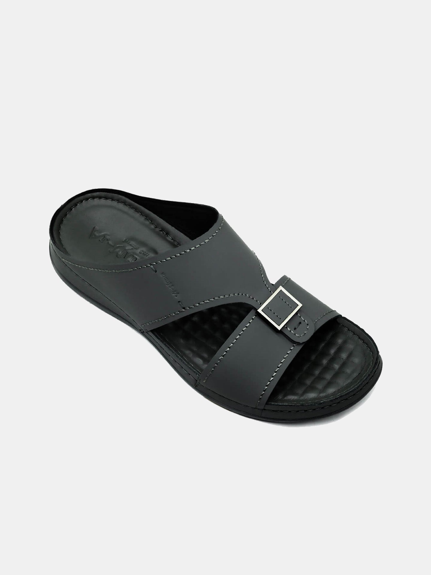 Al Maidan K-793 Men's Arabic Sandals #color_Gray
