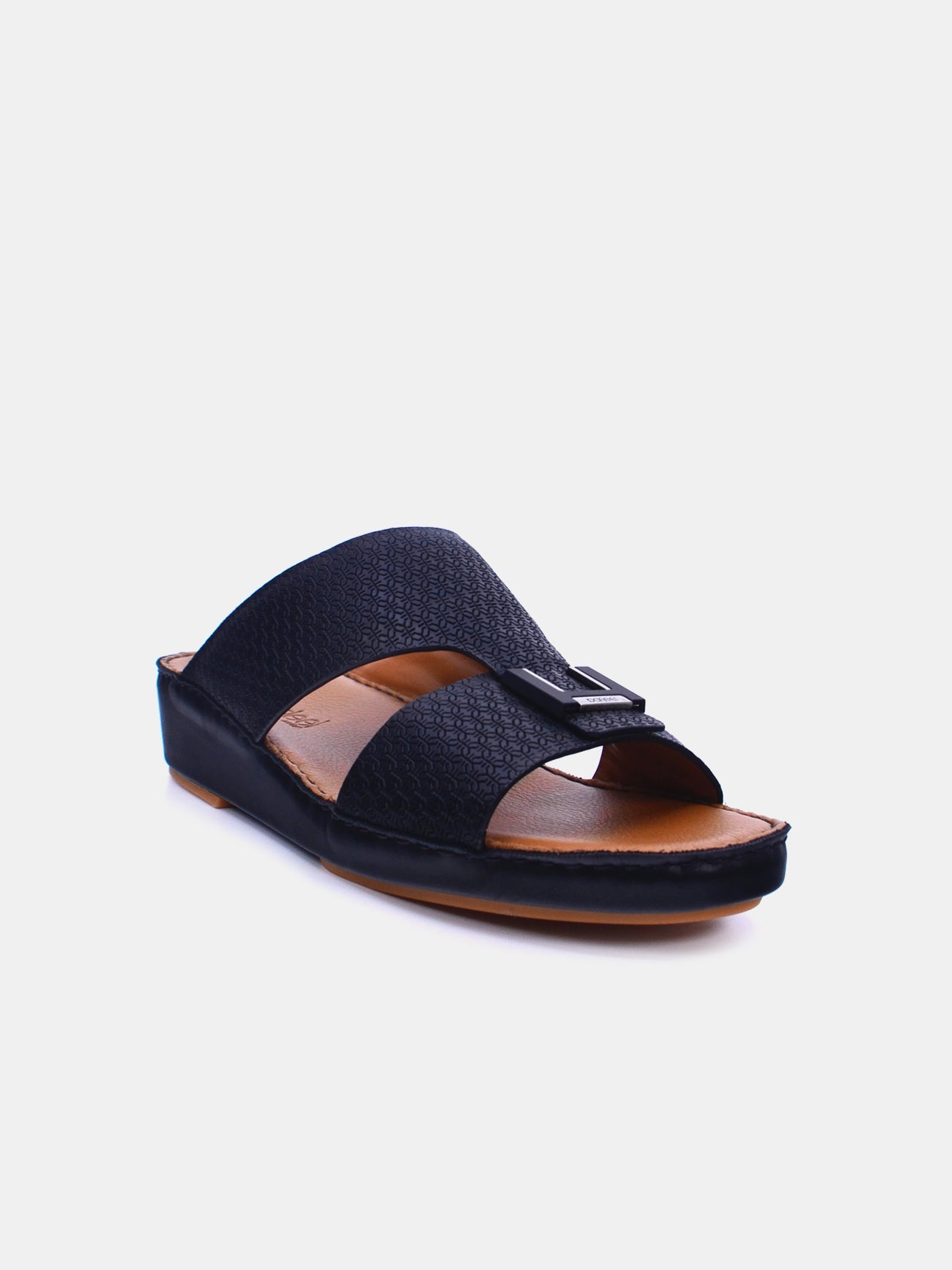 Barjeel Uno BSP1-01 Men's Sandals #color_Black