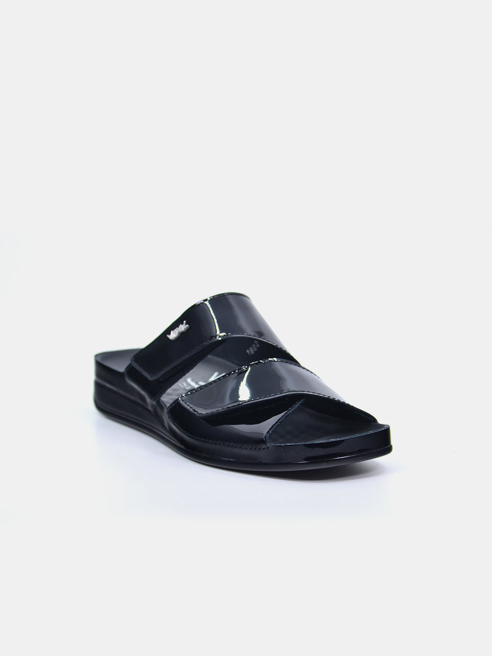 Vital Women's Flat Sandals #color_Black