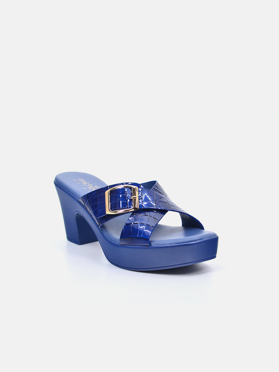 Michelle Morgan 114RJ858 Women's Heeled Sandals #color_Blue