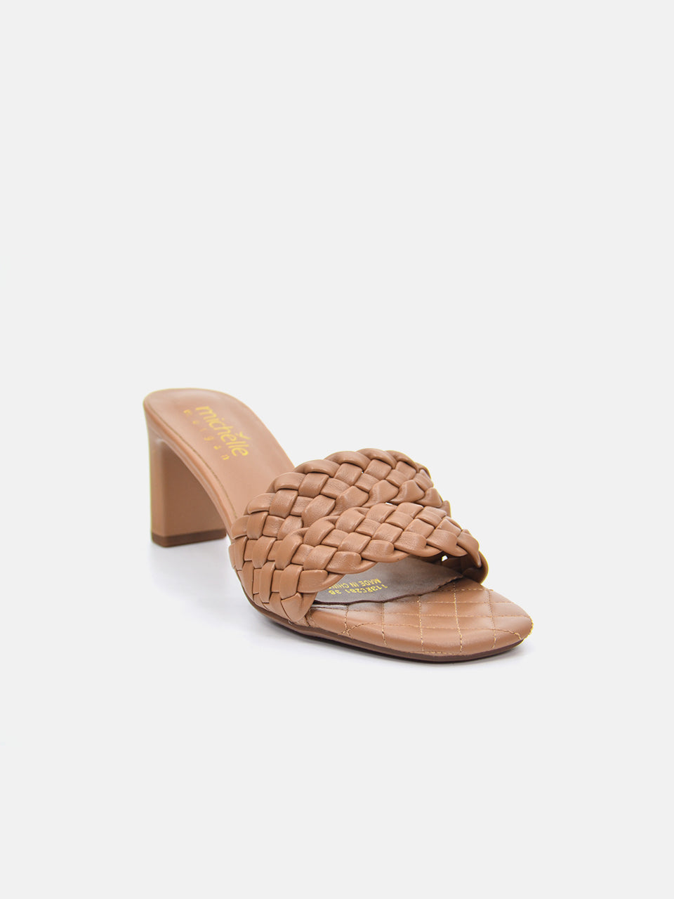 Michelle Morgan 113RC281 Women's Heeled Sandals #color_Brown