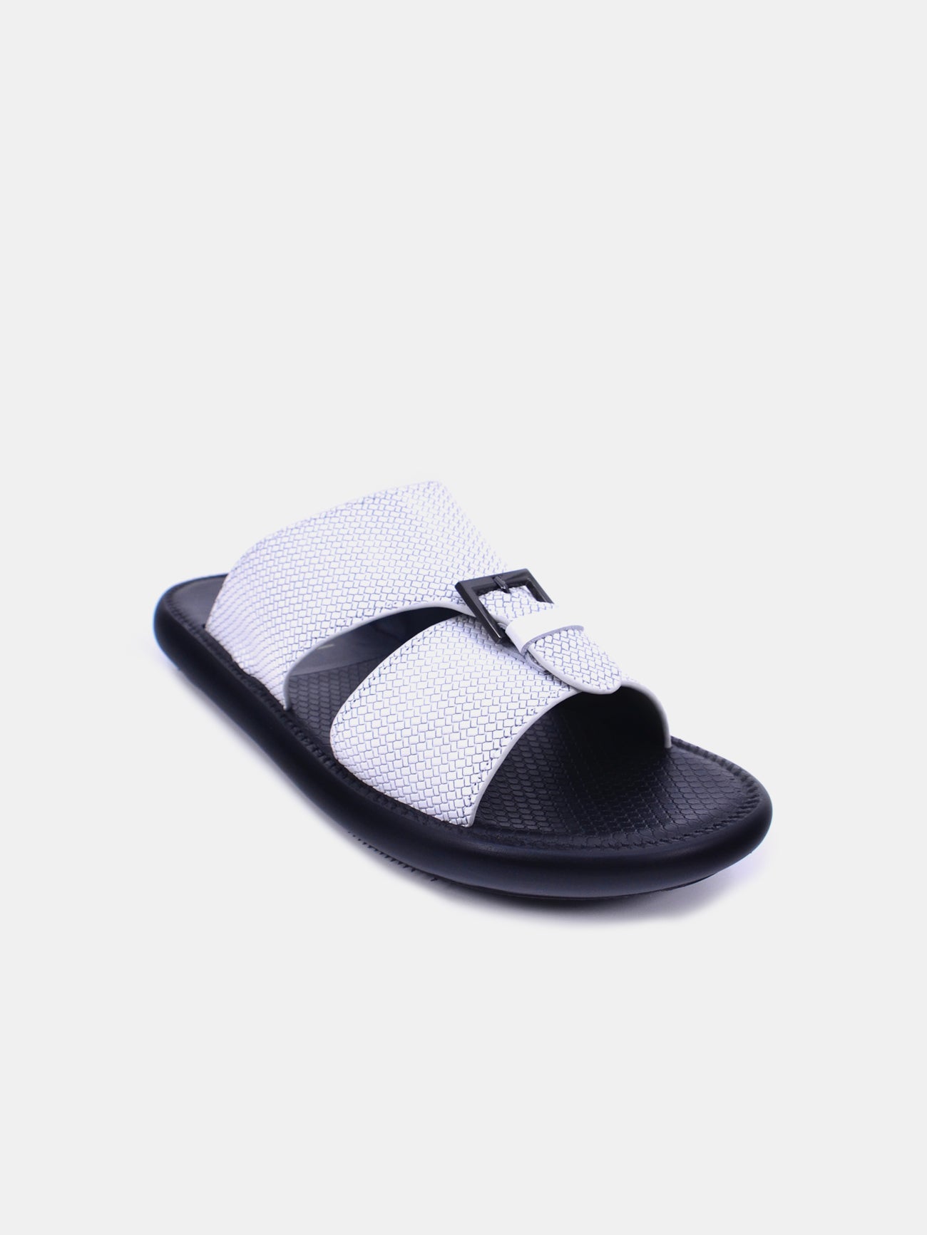 Barjeel Uno 29653-07 Men's Sandals #color_White