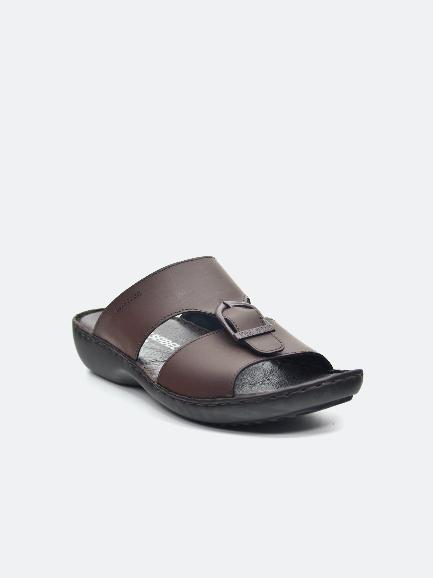 Josef Seibel Men's Slider Sandals #color_Brown