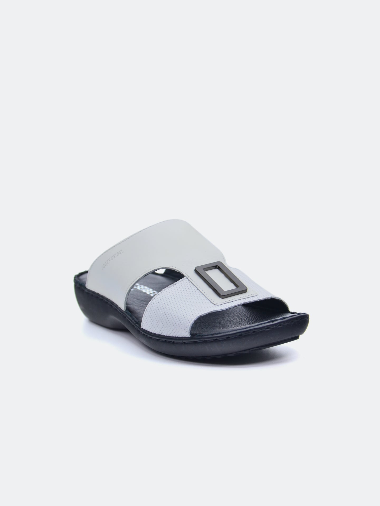 Josef Seibel Men's Slider Sandals #color_White