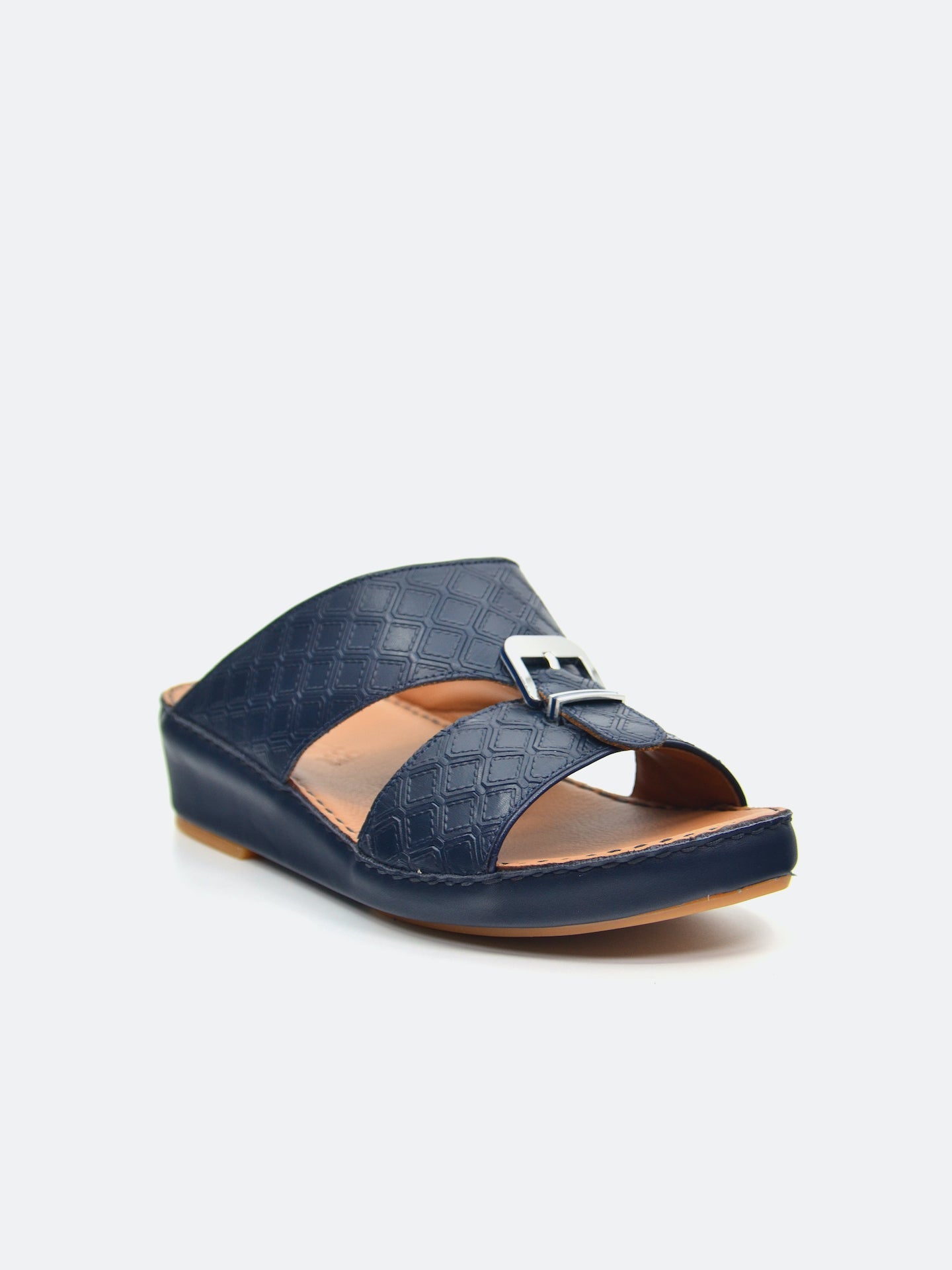 Barjeel Uno B-11 Boys Arabic Sandals #color_Navy