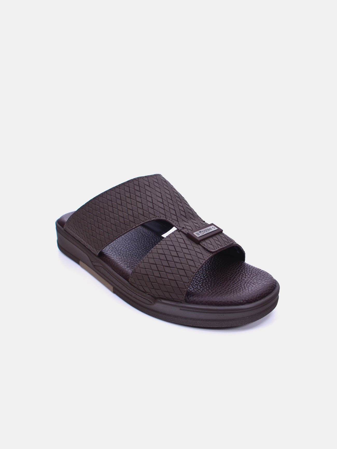 Barjeel Uno BJM 01 Men's Sandals #color_Brown