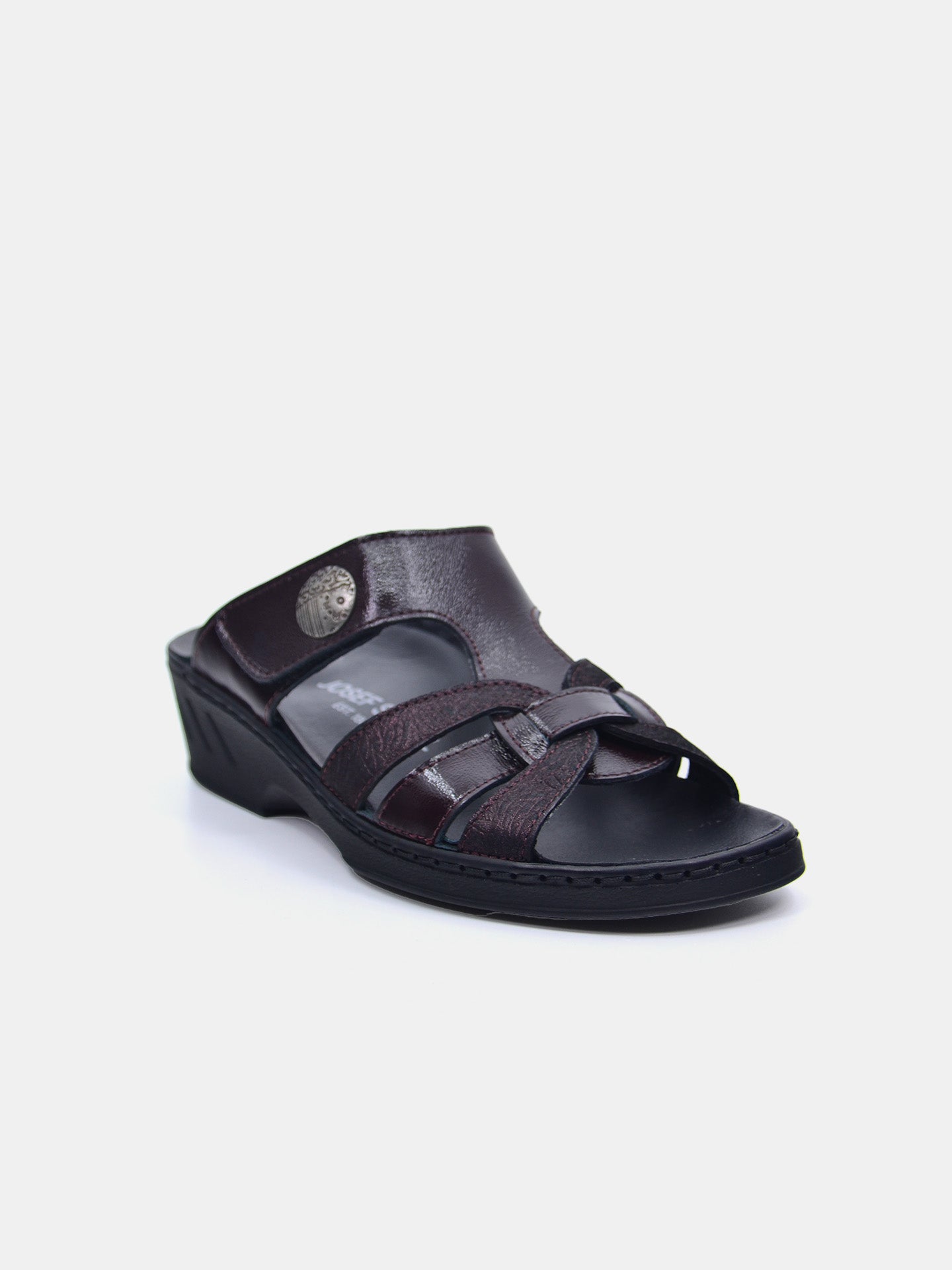 Josef Seibel 08809AR Women's Slider Sandals #color_Maroon