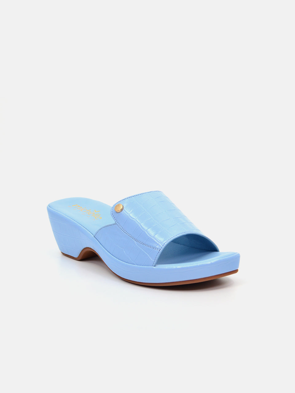 Michelle Morgan 114ZD215 Women's Heeled Sandals #color_Blue