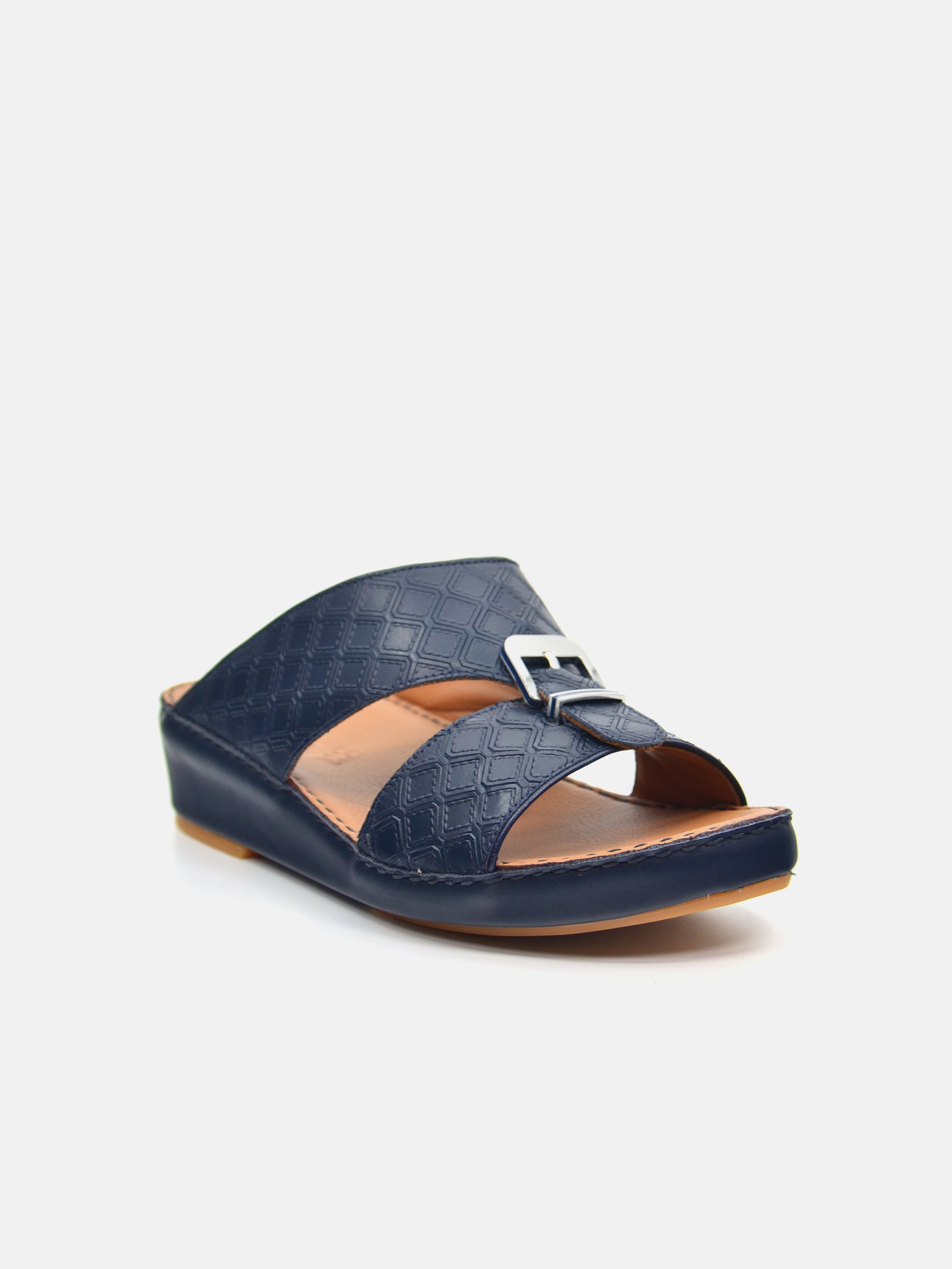 Barjeel Uno B-11 Men's Arabic Sandals #color_Navy