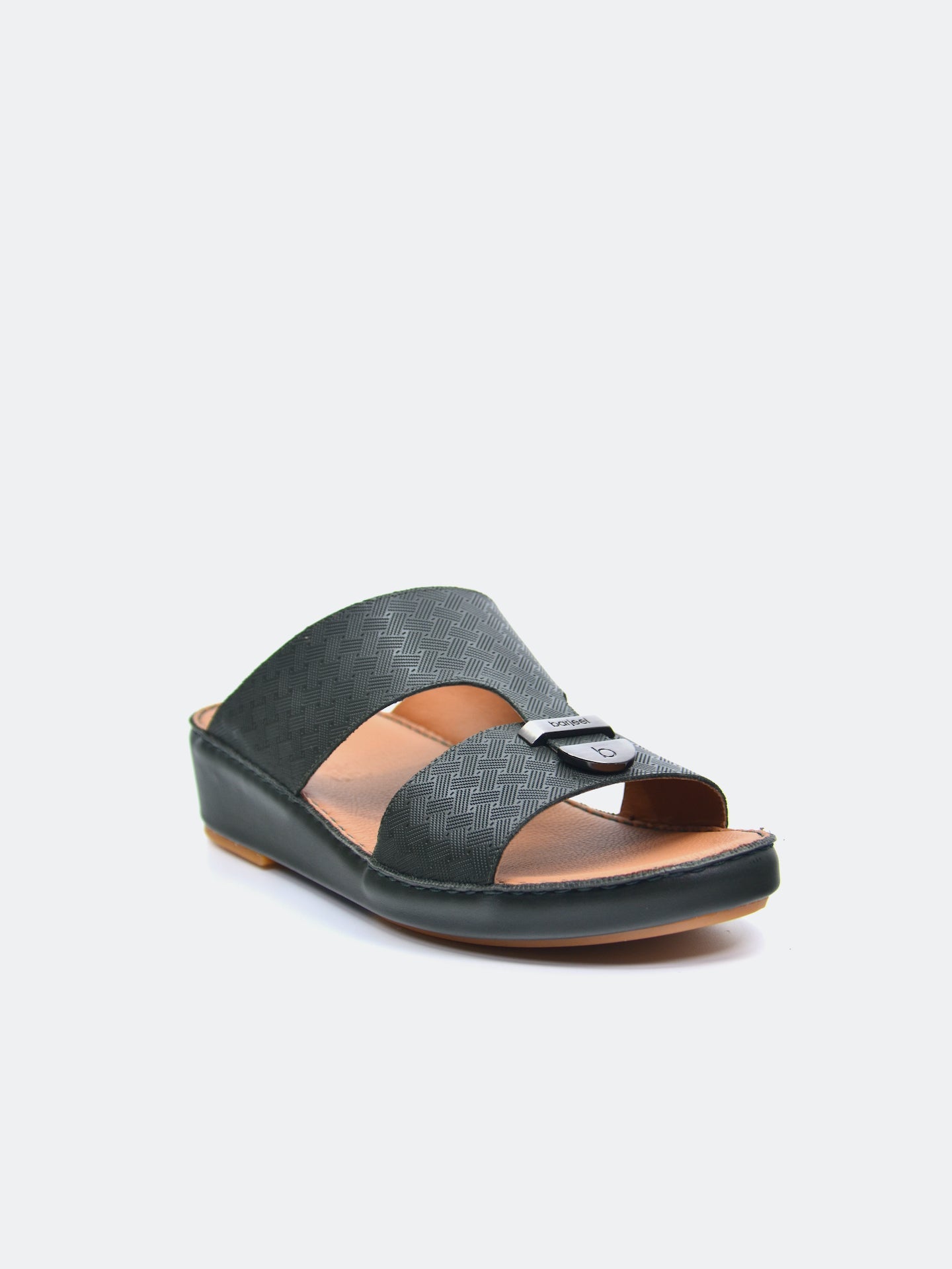 Barjeel Uno B-14 Men's Arabic Sandals #color_Green