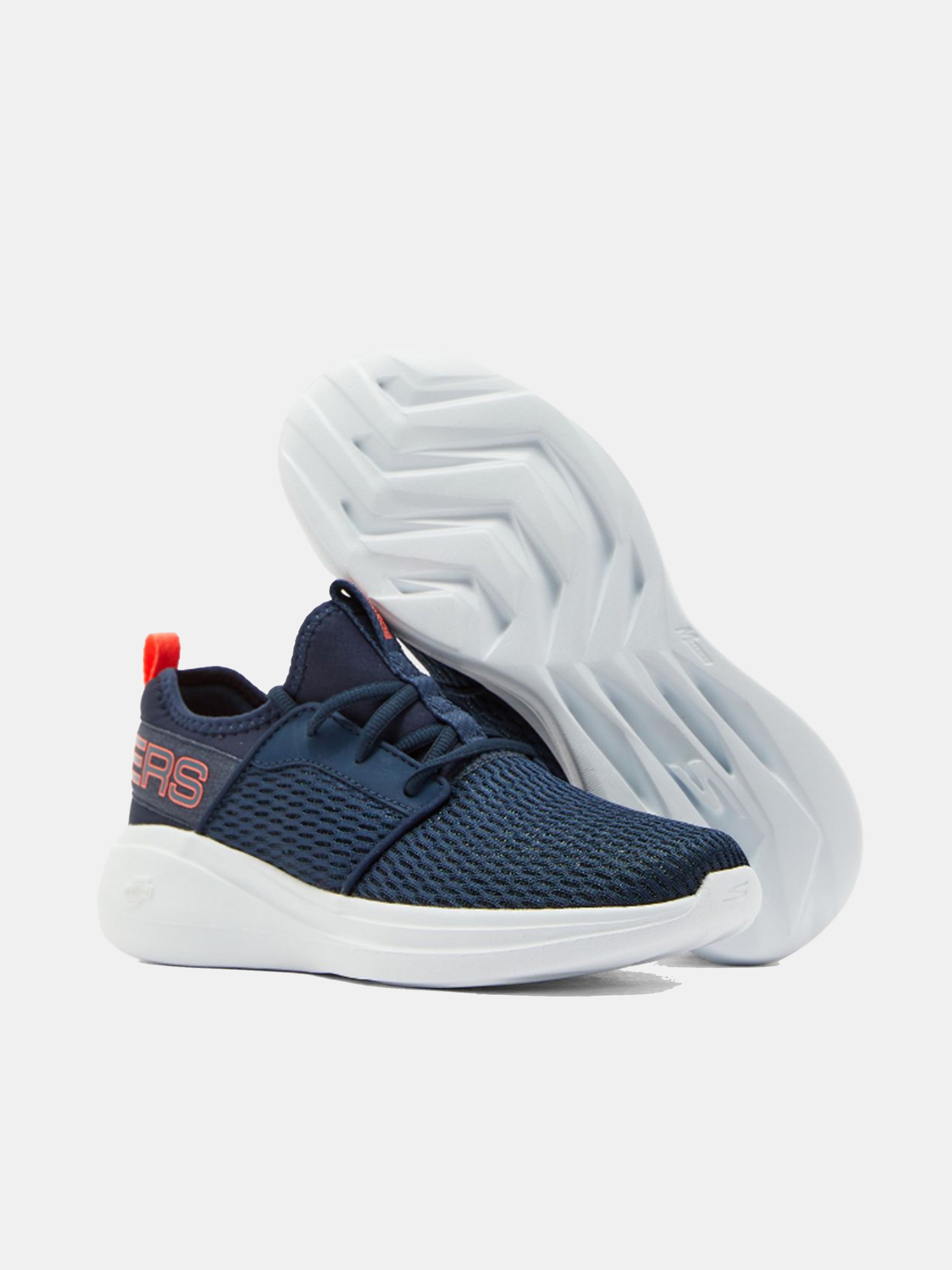 Skechers Women's GOrun Fast - Glimmer Trainers #color_Navy