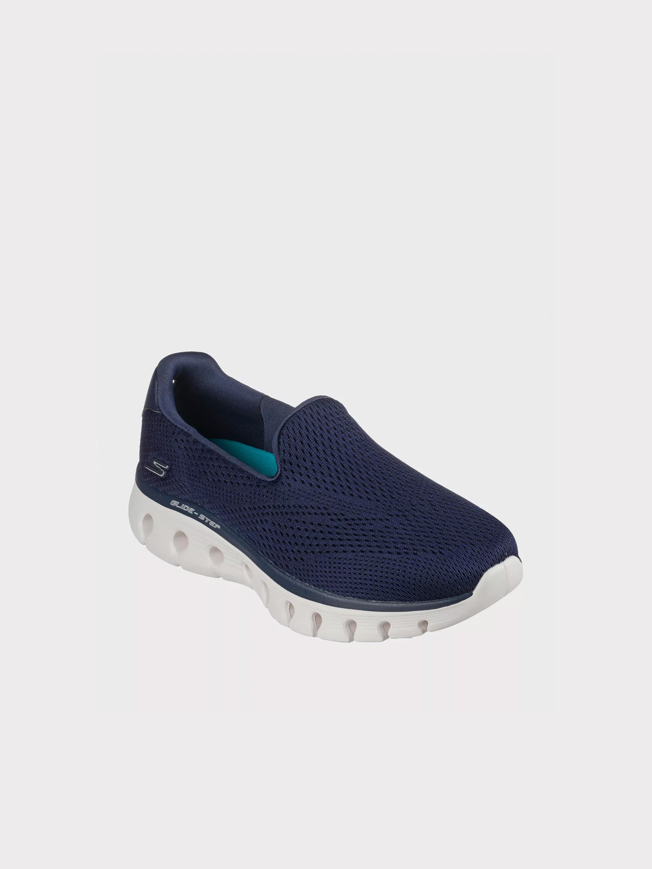 Skechers Women's Go Walk Glide - Step Flex Trainers #color_Navy