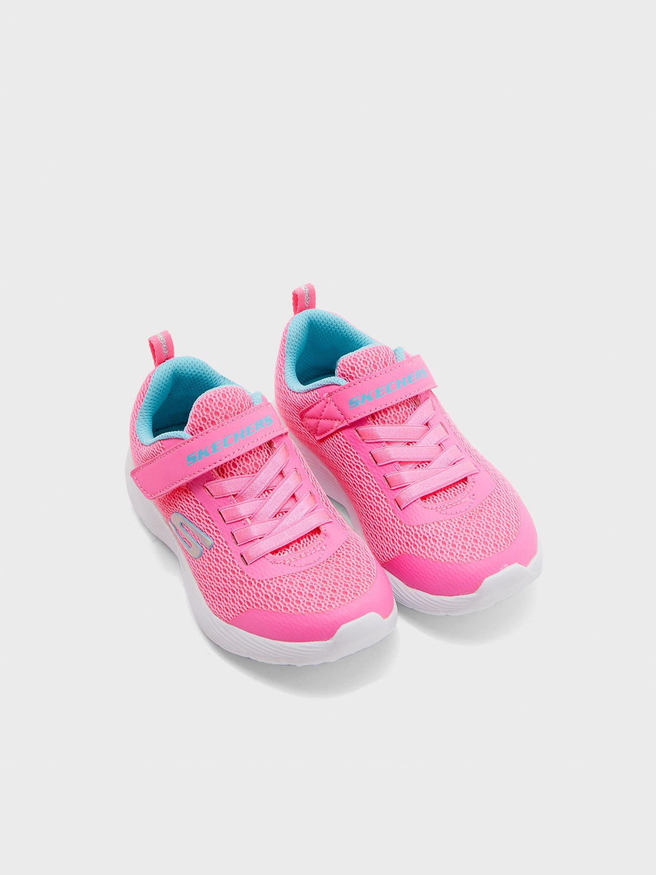 Skechers Girls Dyna-Lite Trainers #color_Light Pink