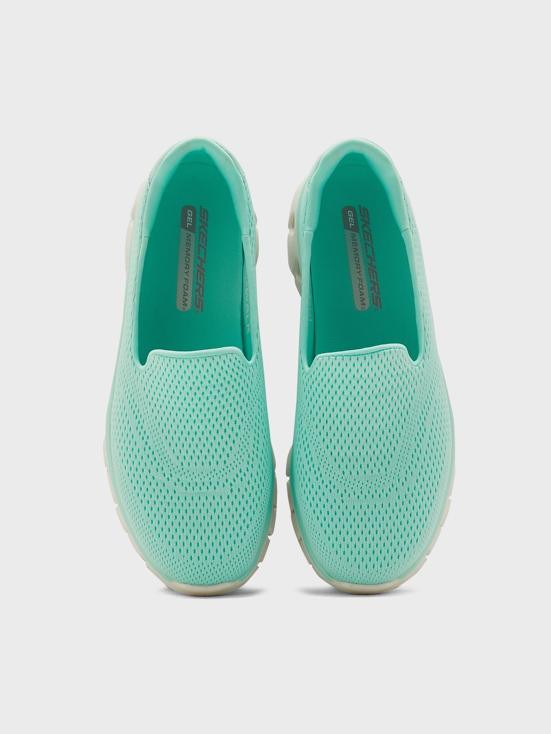 Skechers Women's Go Walk Glide - Step Flex Trainers #color_Blue