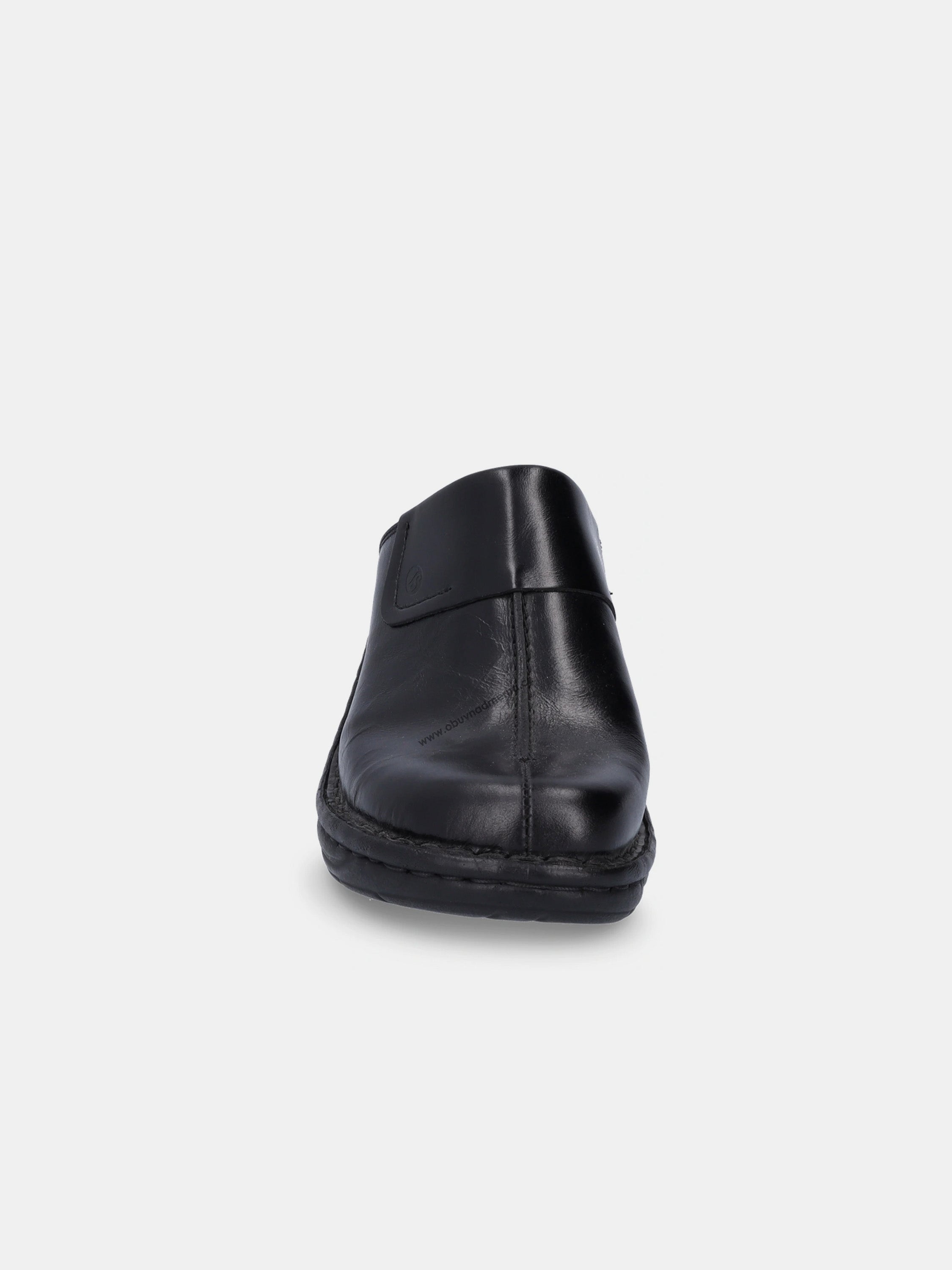 Josef Seibel Women's Carole Full Toe Leather Mules #color_Black