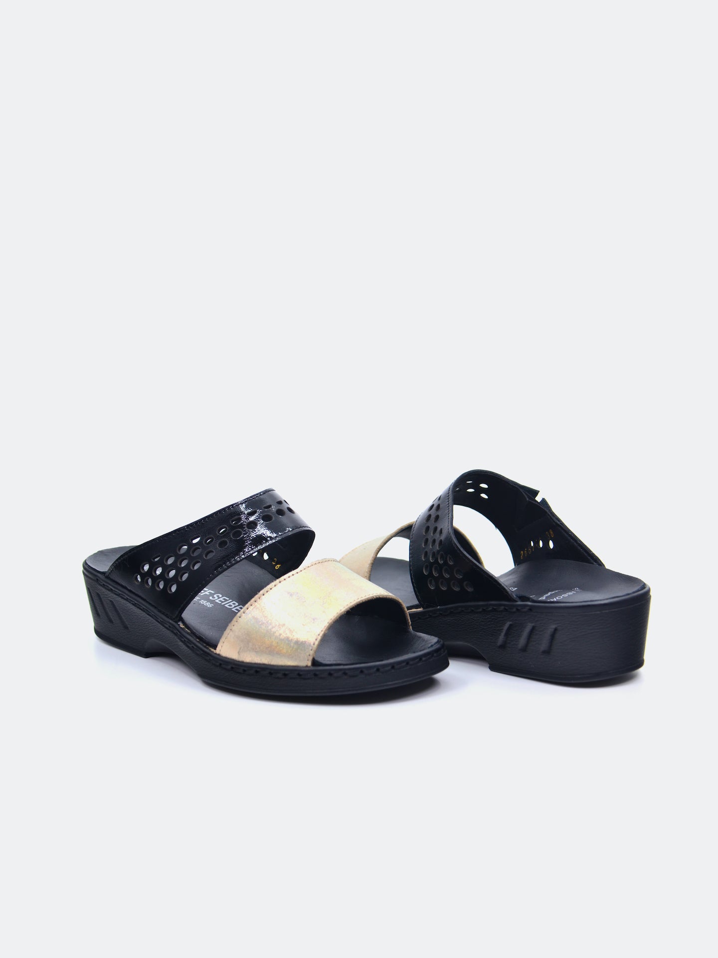 Josef Seibel Women's Flat Sandals #color_Gold