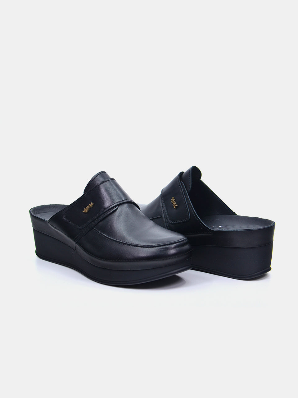 Vital Women's Platform Sandals #color_Black
