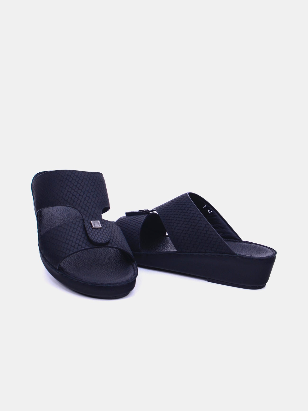 Barjeel Uno Men's Sandals #color_Black