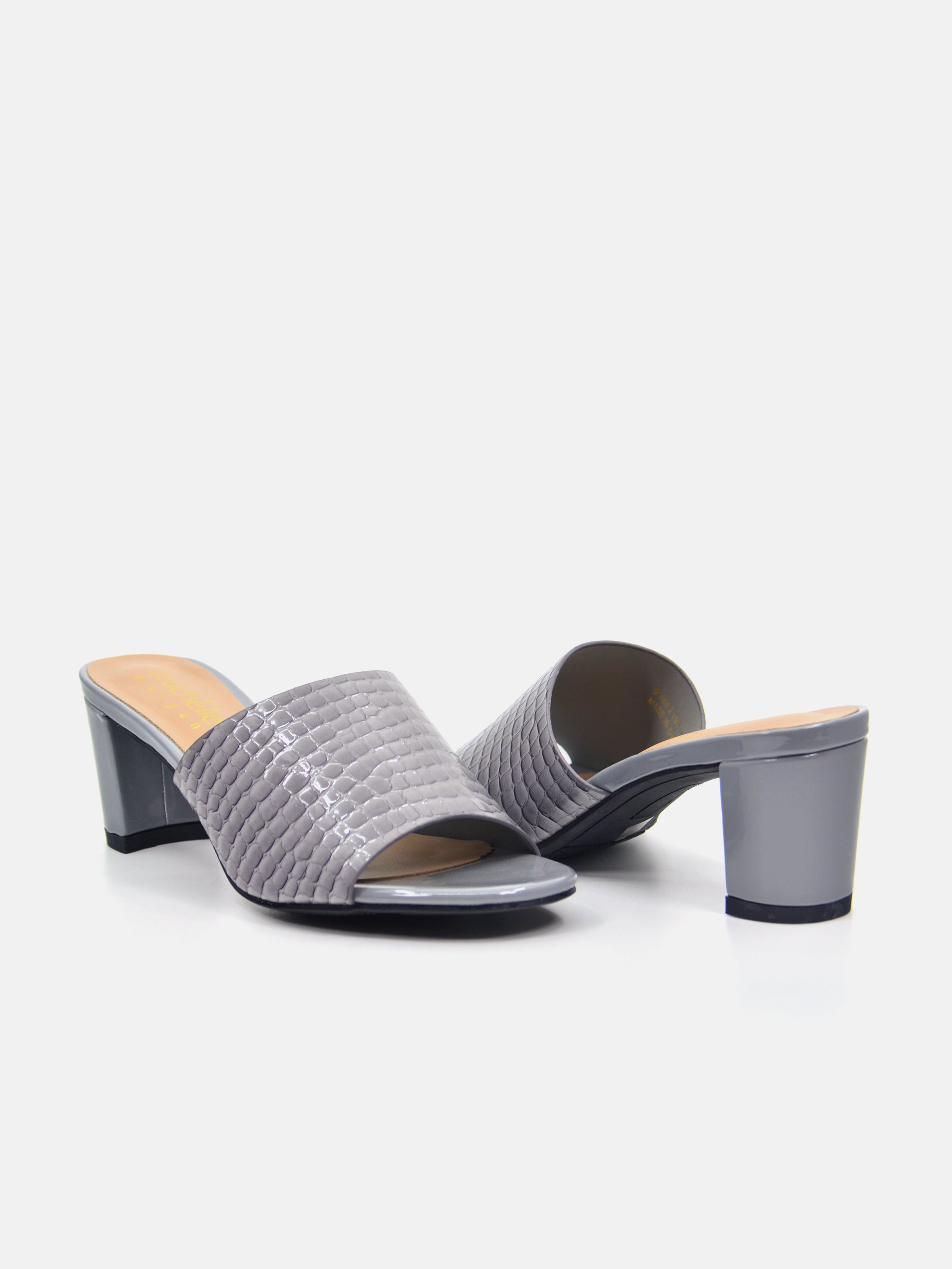 Michelle Morgan 914RJ191 Women's Heeled Sandals #color_Gray