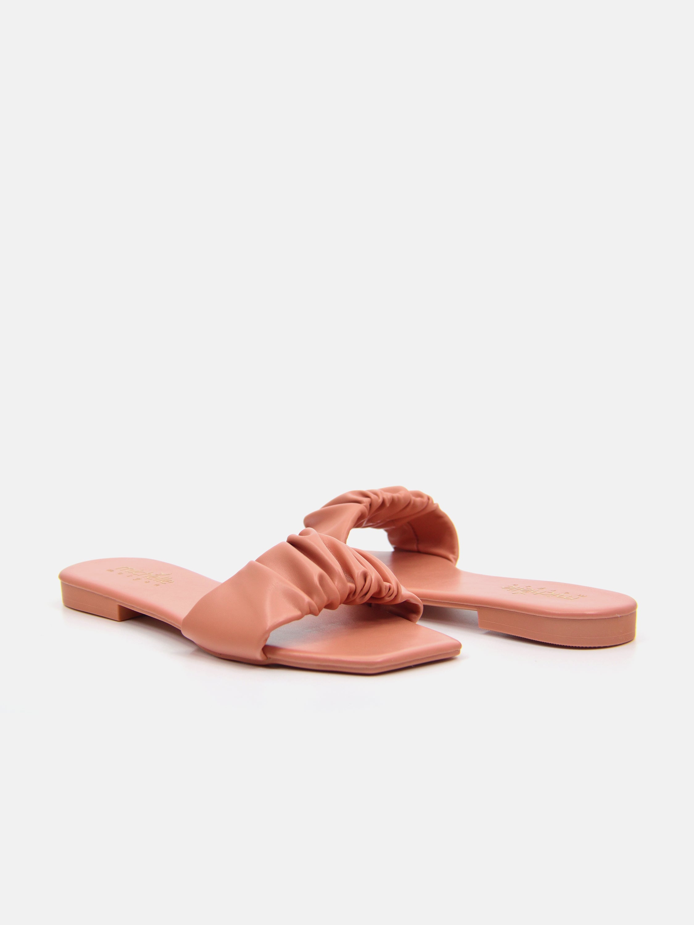 Michelle Morgan 114RJ807 Women's Flat Sandals #color_Pink
