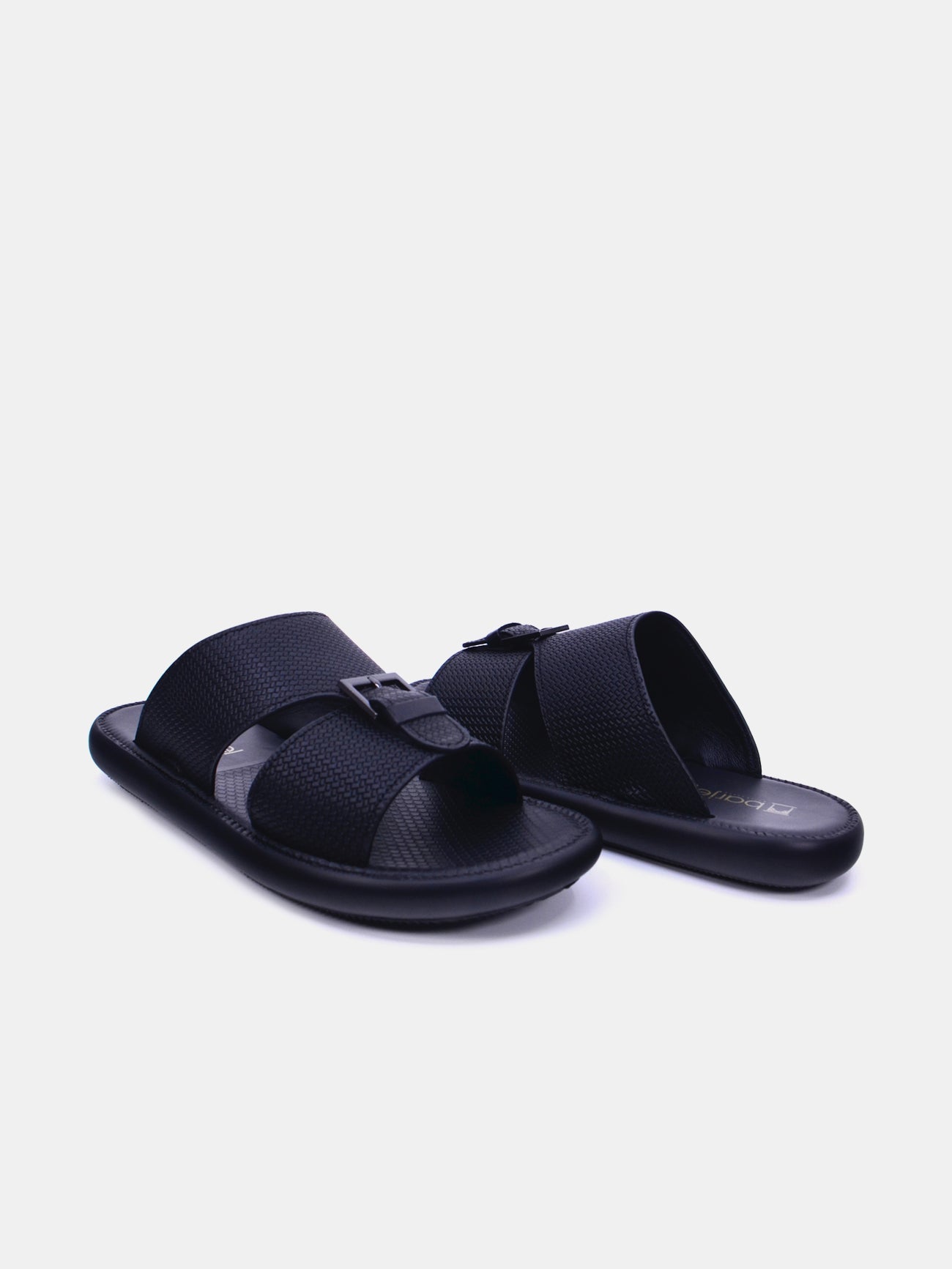 Barjeel Uno 29653-07 Men's Sandals #color_Black