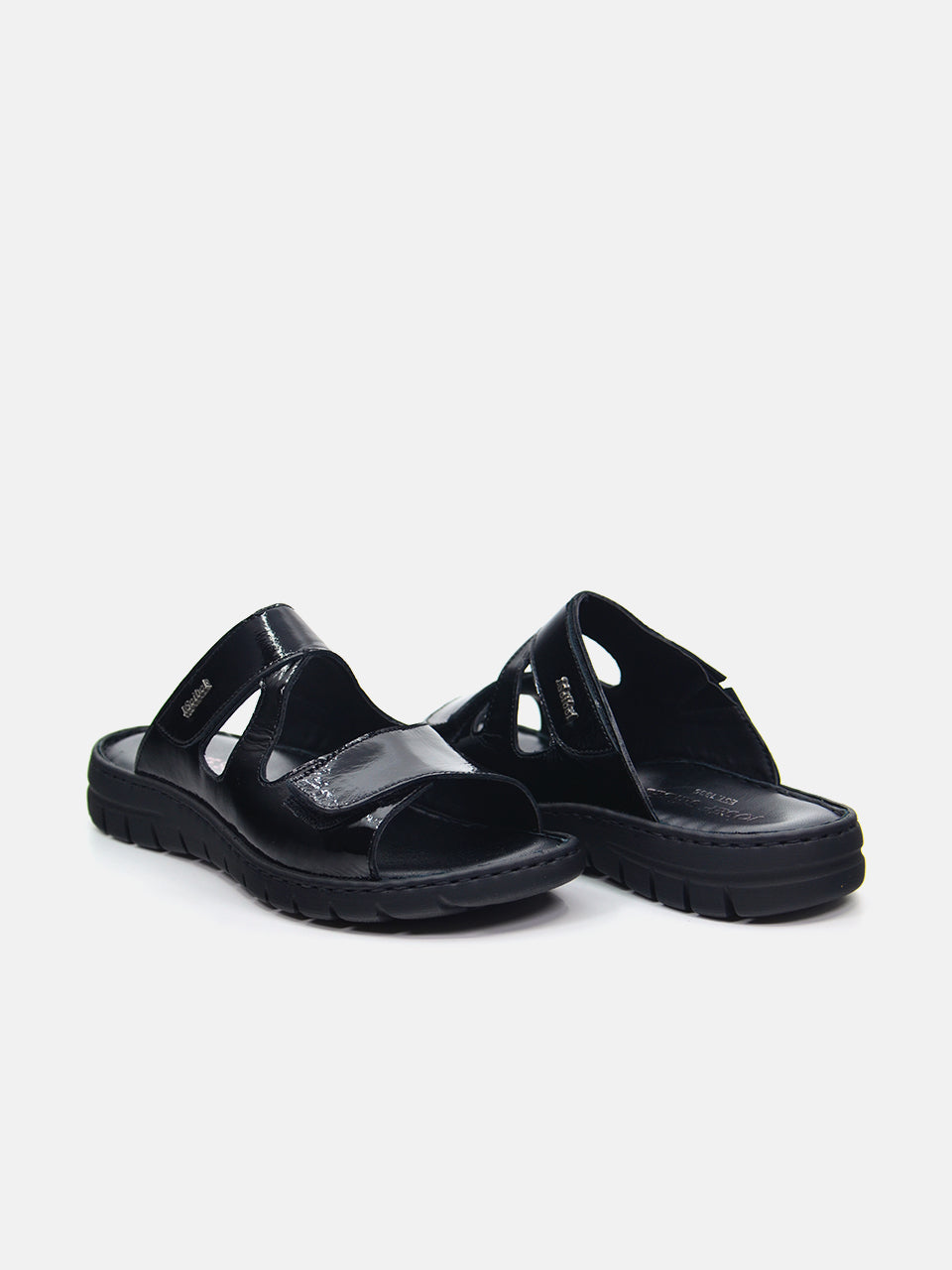 Josef Seibel Women's Slider Sandals #color_Black