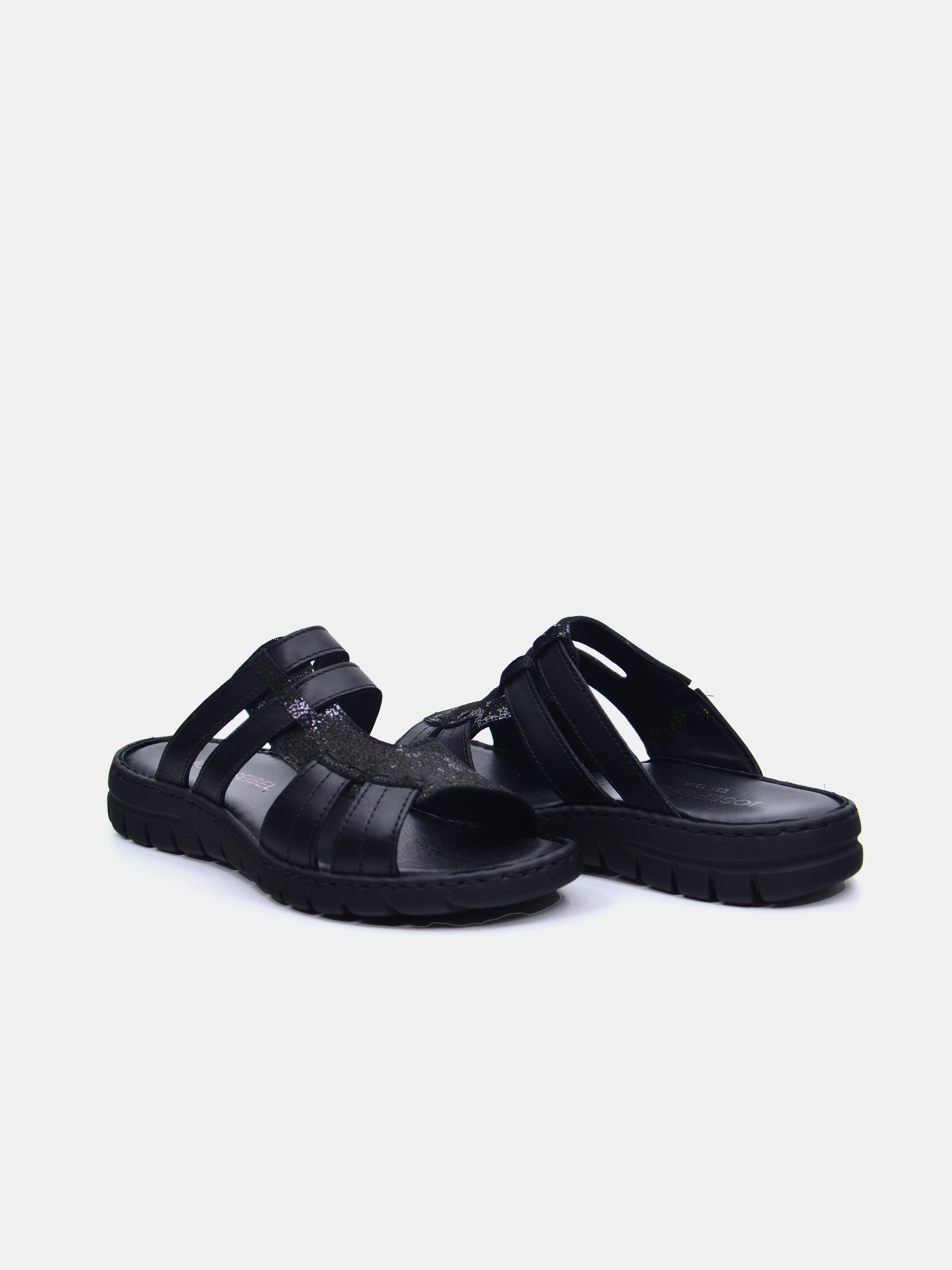 Josef Seibel 93435 Women's Slider Sandals #color_Black