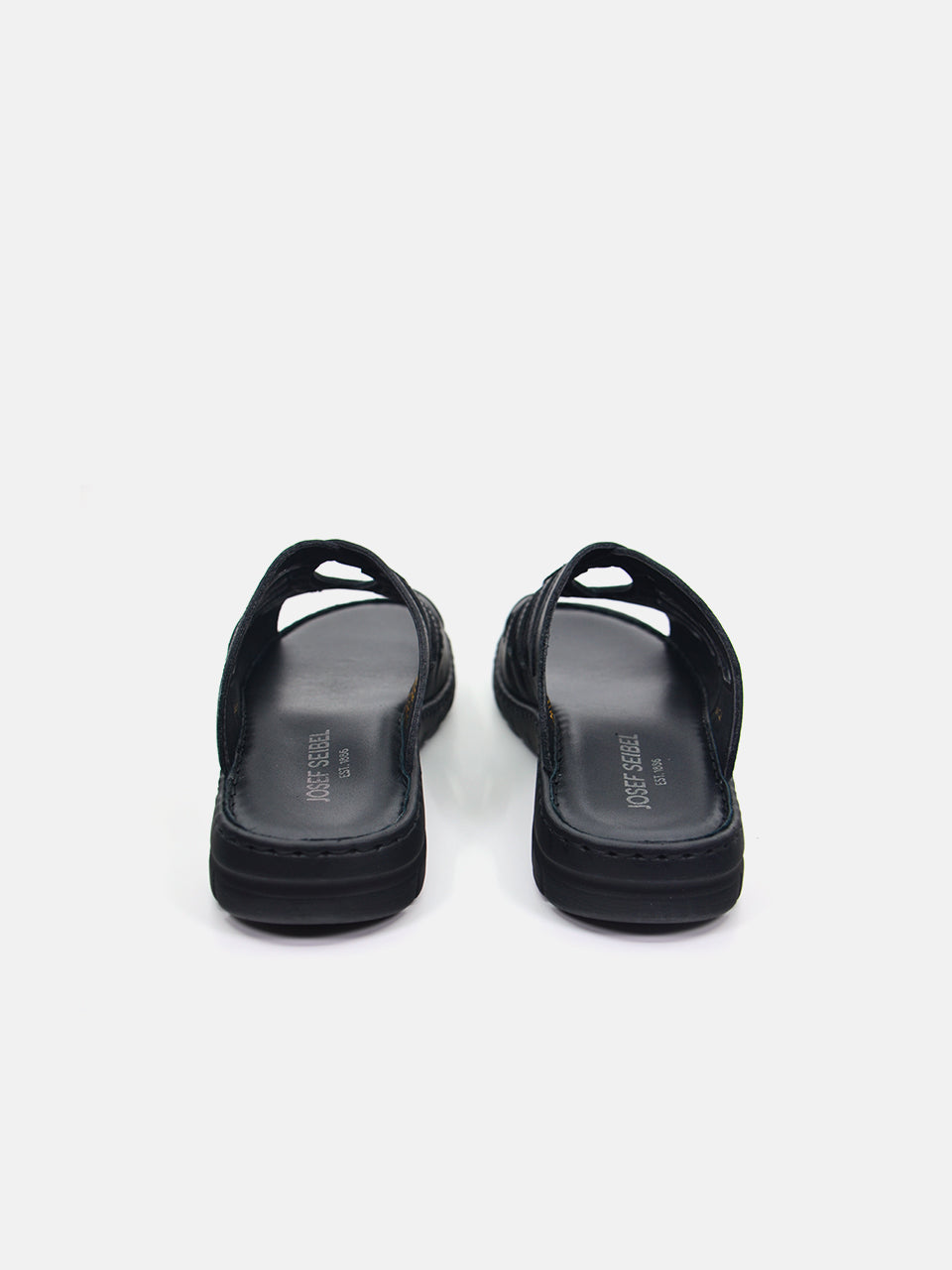 Josef Seibel Women's Slider Sandals #color_Black