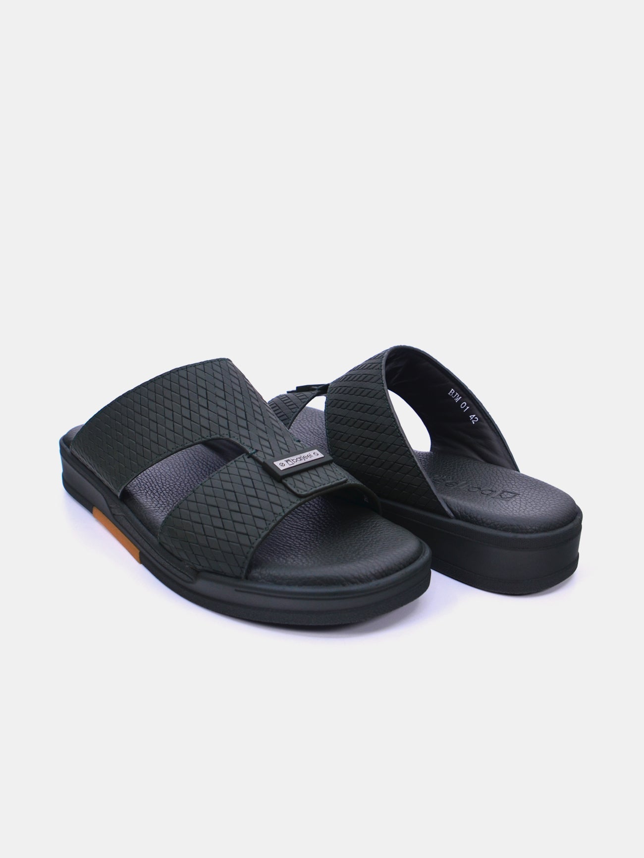 Barjeel Uno BJM 01 Men's Sandals #color_Green
