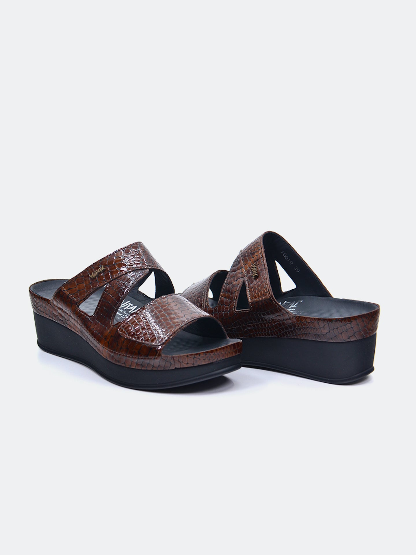 Vital Women's Platform Sandals #color_Brown