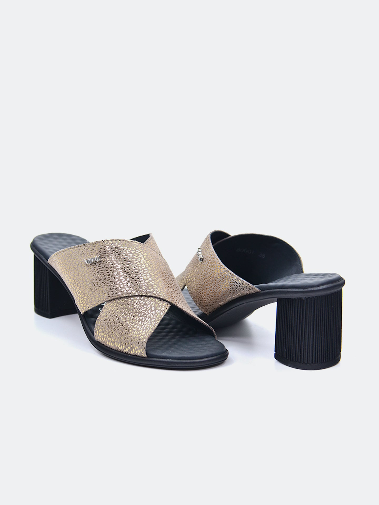 Vital Women's Heels Sandals #color_Gold