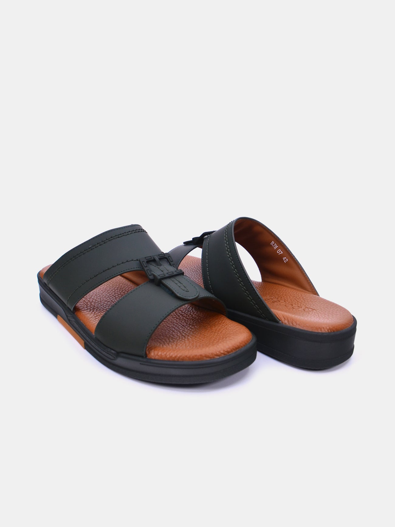 Barjeel Uno BJM 07 Men's Sandals #color_Green
