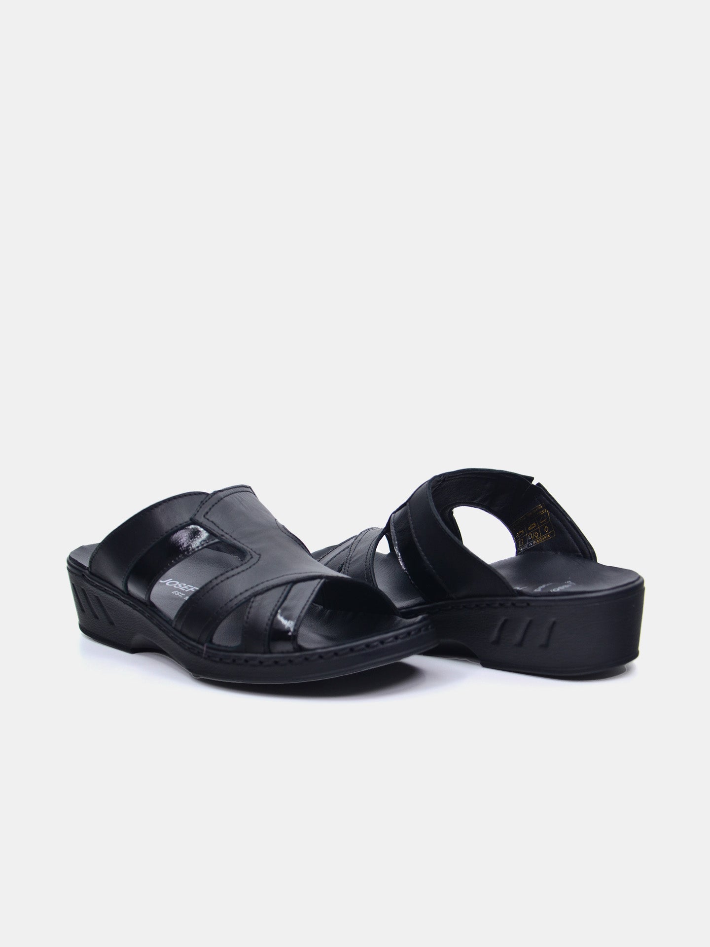 Josef Seibel 08845AR Women's Slider Sandals #color_Black
