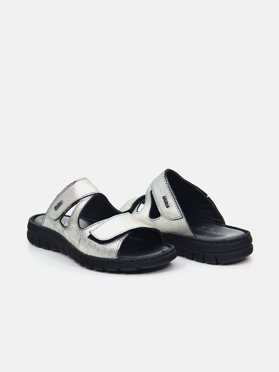 Josef Seibel Women's Slider Sandals #color_Silver
