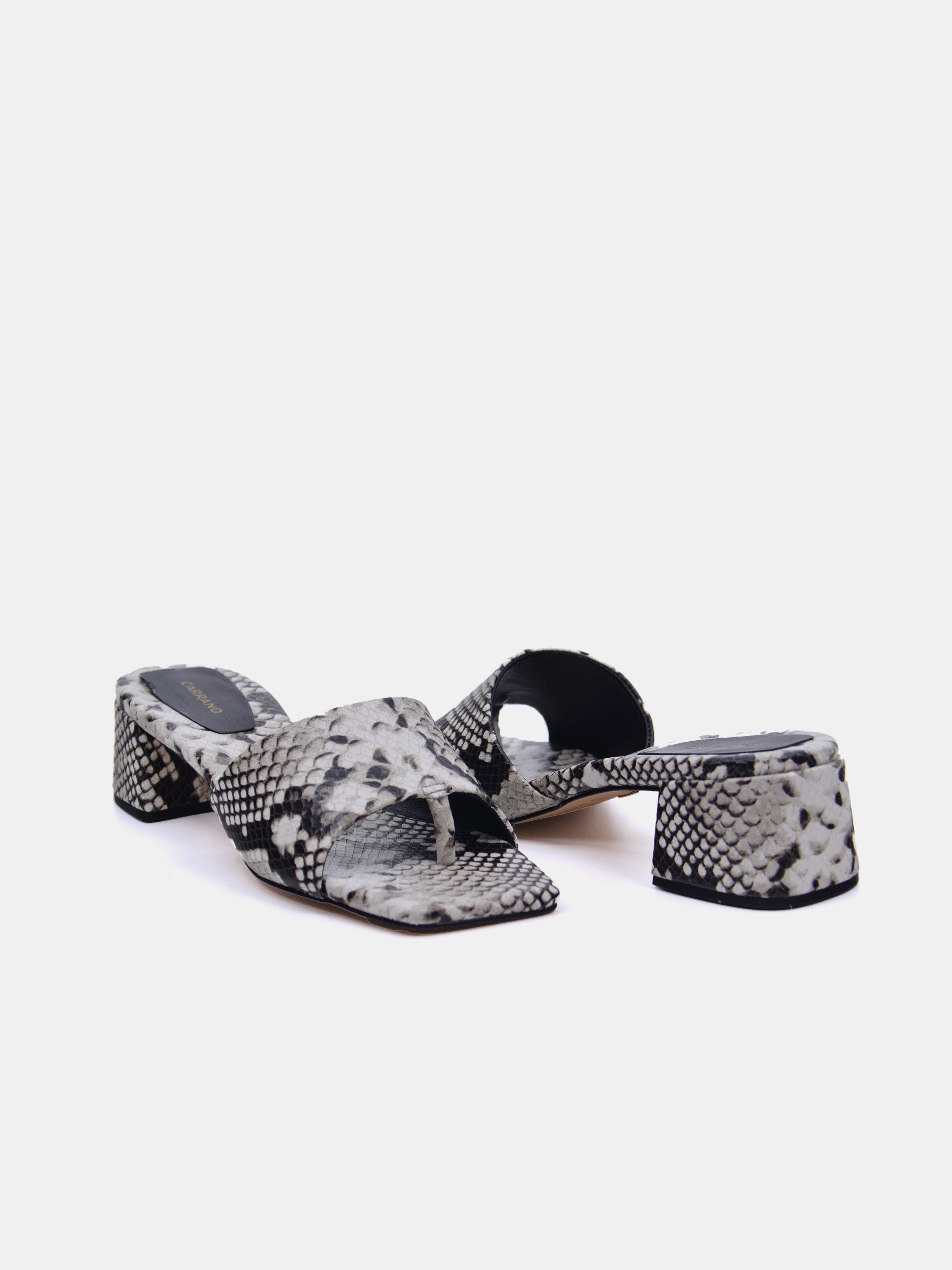 Carrano Women's Heeled Sandals #color_Black