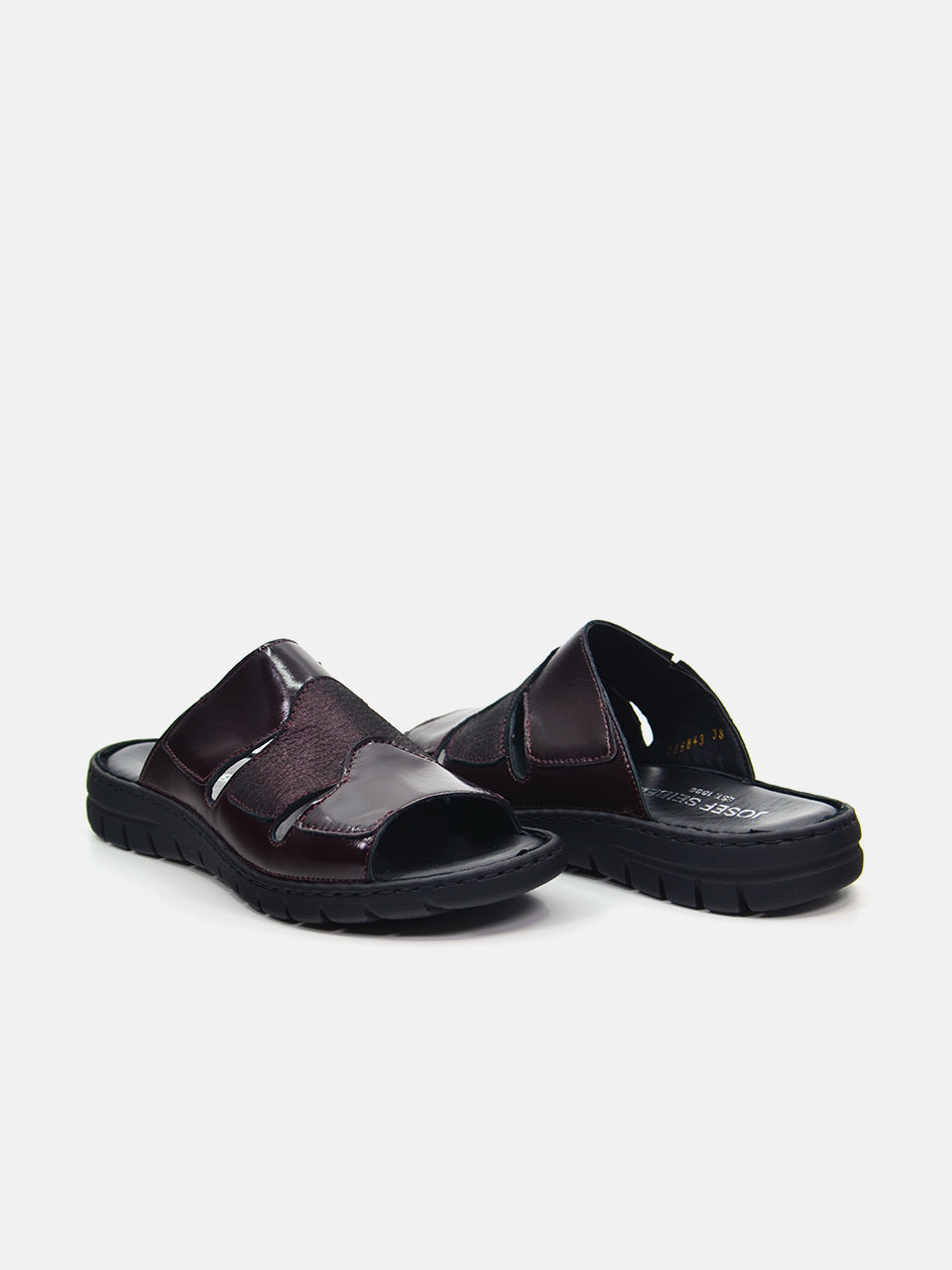 Josef Seibel Women's Slider Sandals #color_Maroon