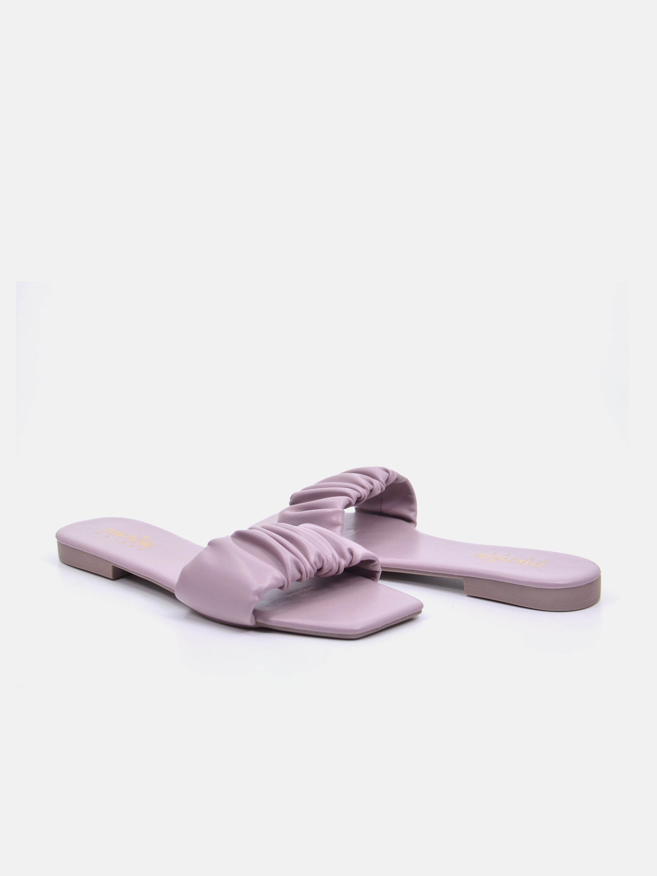 Michelle Morgan 114RJ807 Women's Flat Sandals #color_Purple