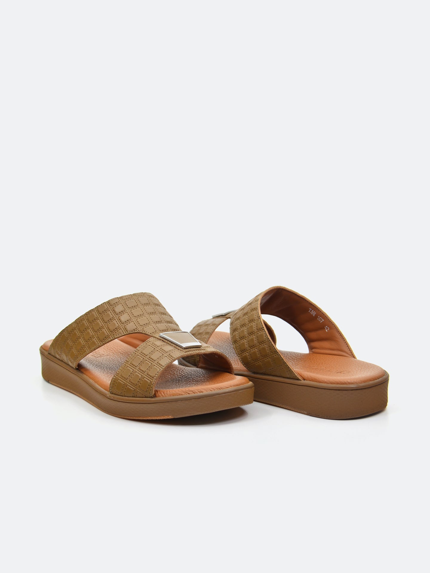 Barjeel Uno TAM-107 Boys Arabic Sandals #color_Gray