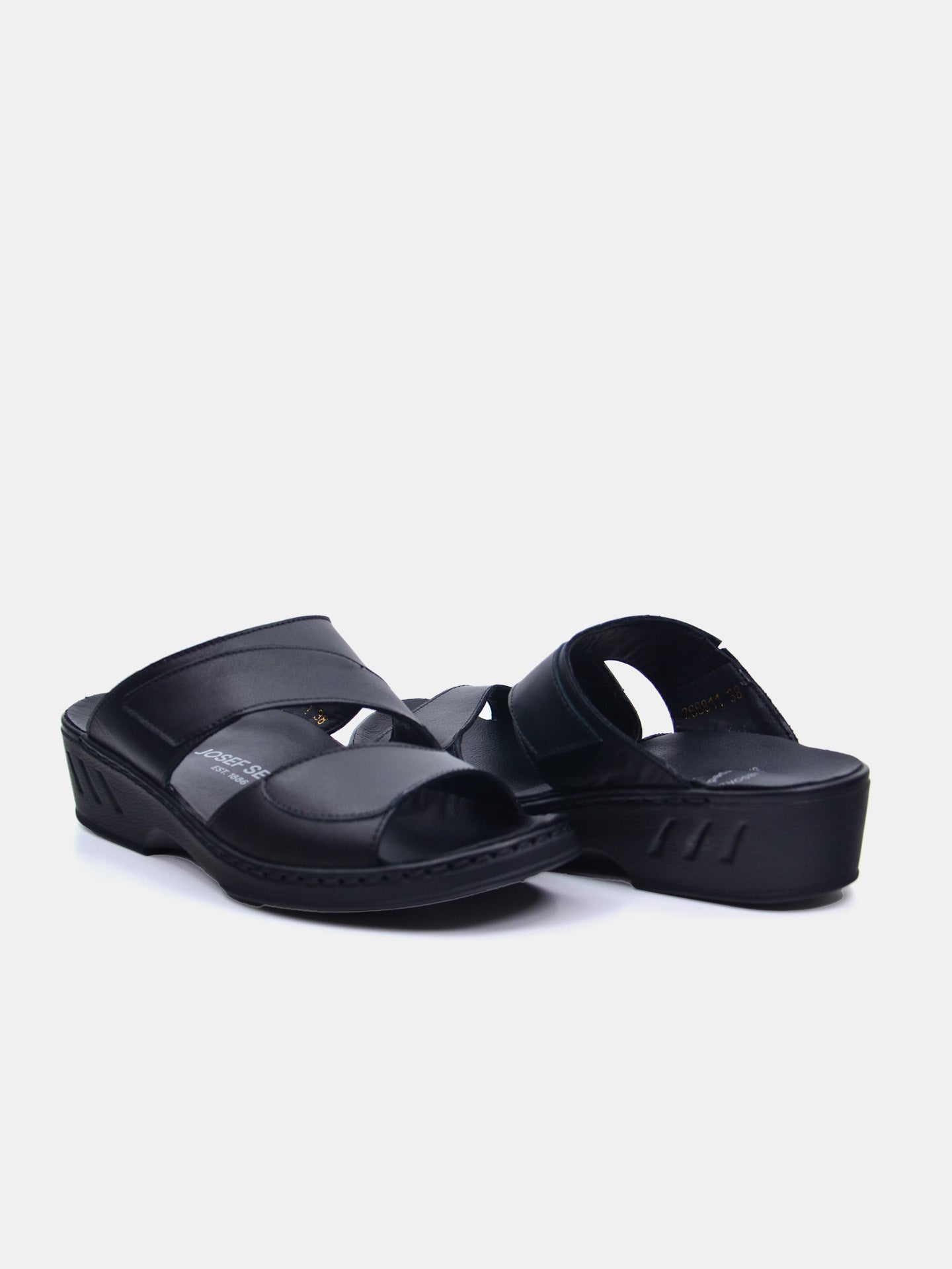 Josef Seibel 08842AR Women's Flat Sandals #color_Black