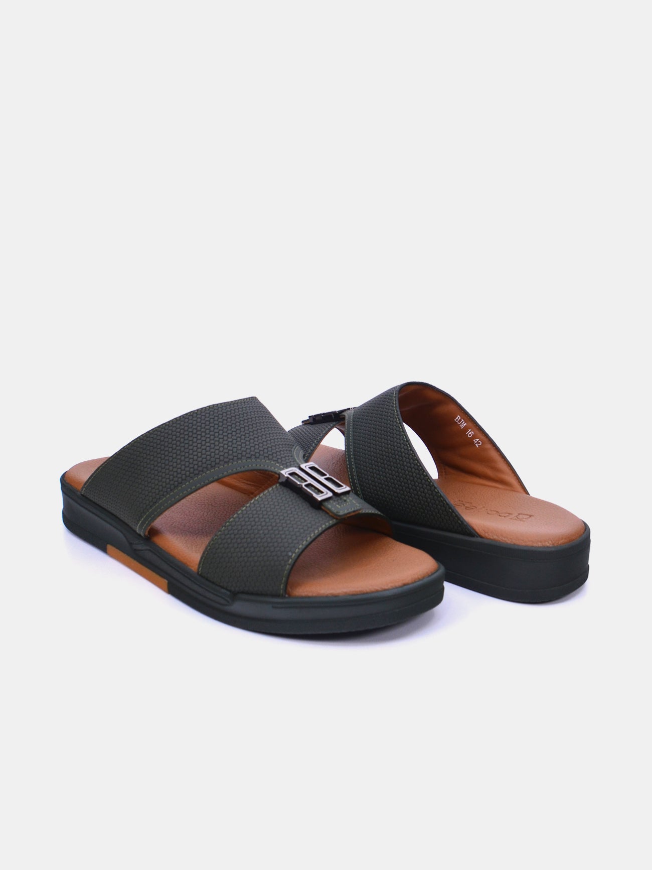 Barjeel Uno BJM 16 Men's Sandals #color_Green