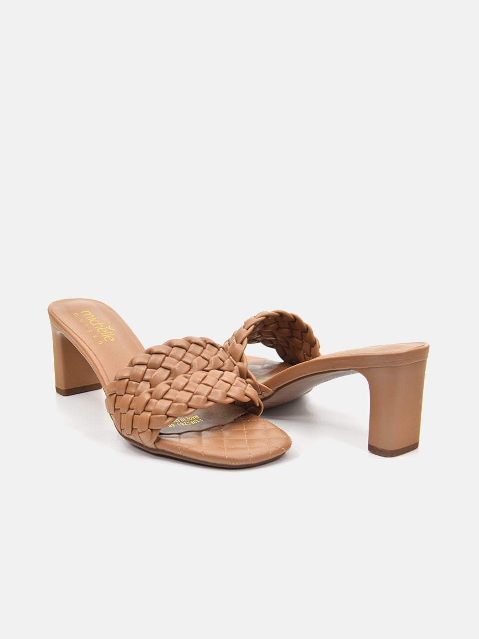 Michelle Morgan 113RC281 Women's Heeled Sandals #color_Brown