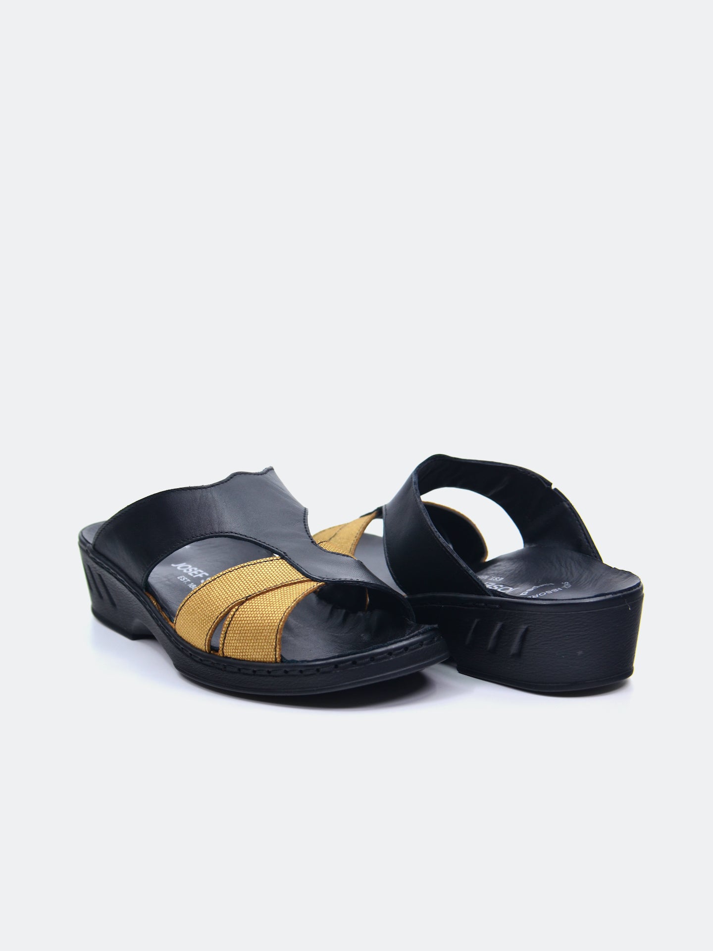 Josef Seibel Women's Flat Sandals #color_Gold