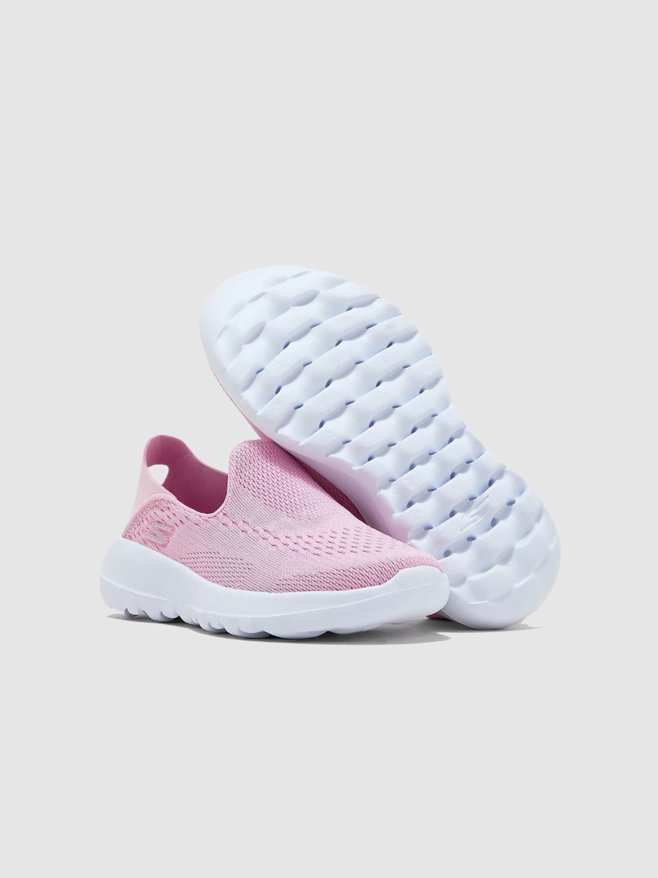 Skechers Girls GOwalk Joy Trainers #color_Pink